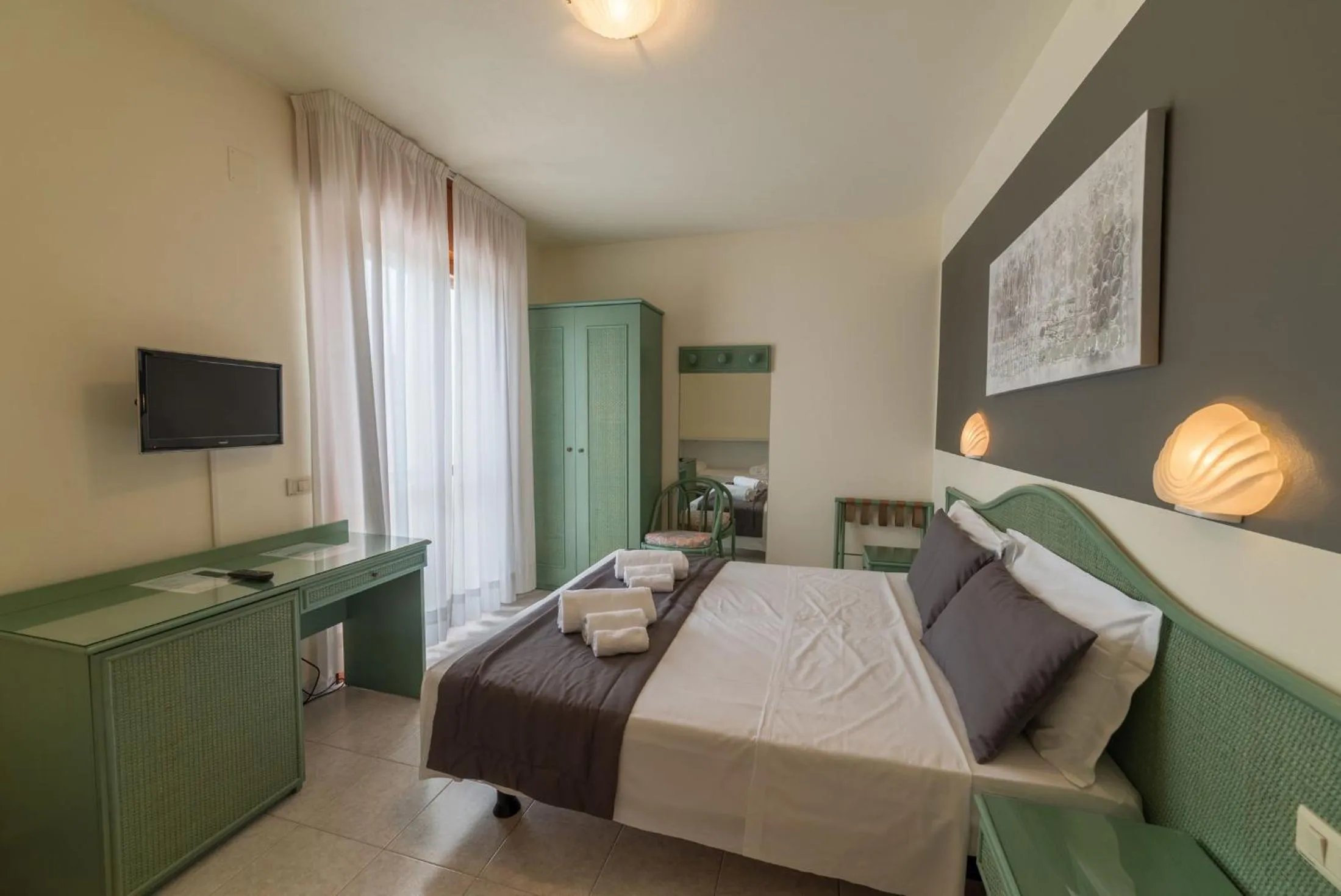 Bedroom, Bed in Hotel Airone