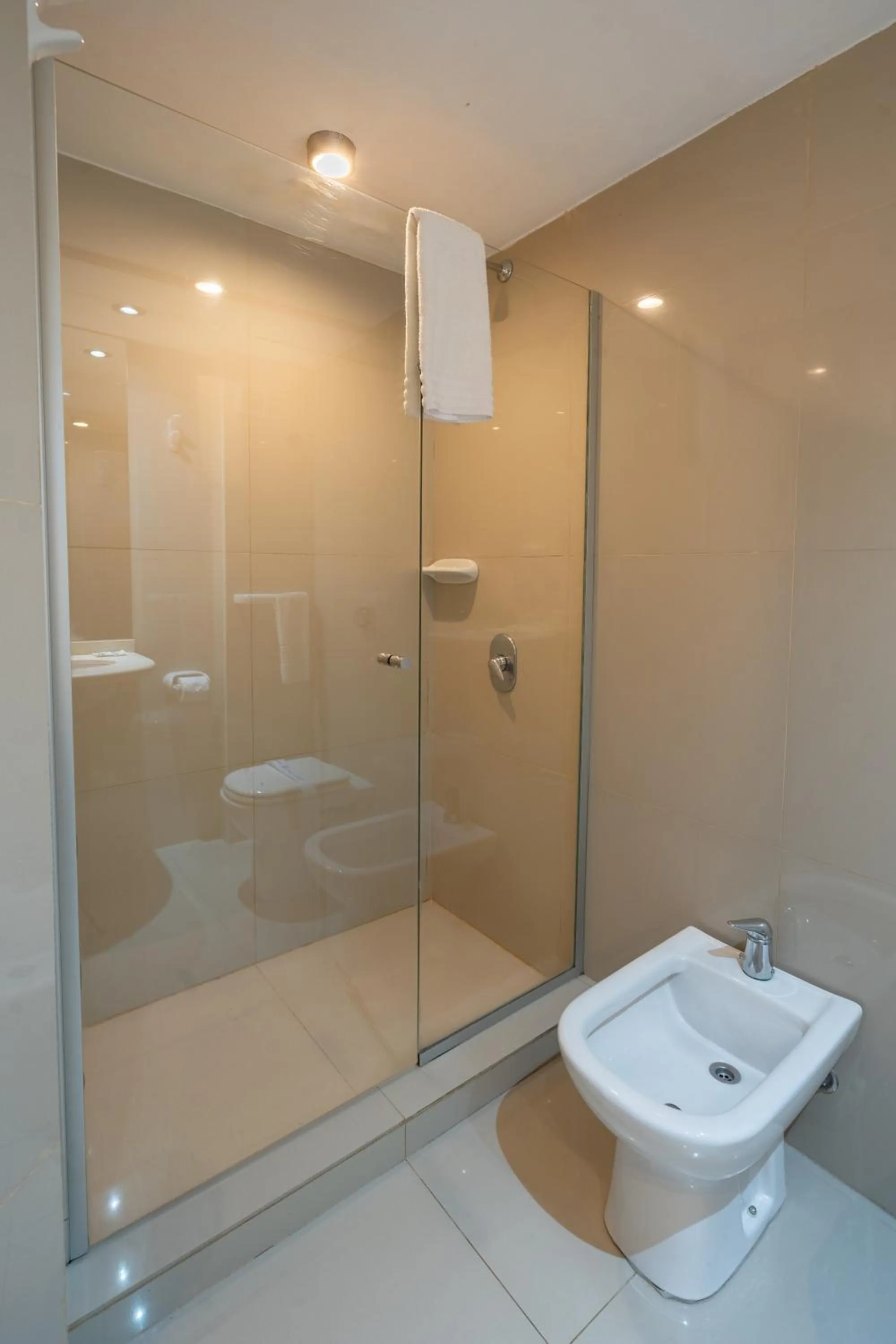 Shower in Lagos Andinos