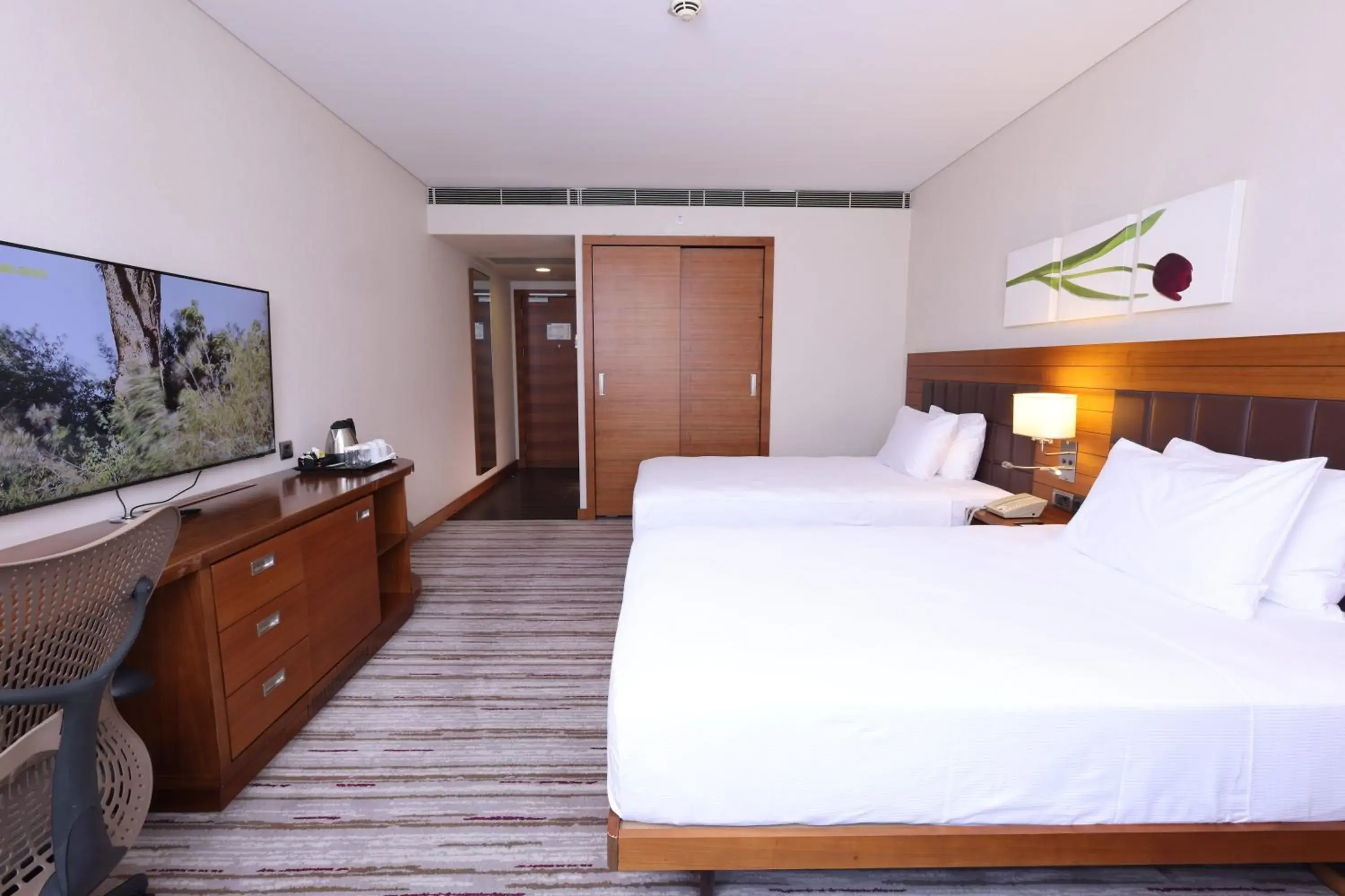 Bed in Hilton Garden Inn Konya Bed in Hilton Garden Inn Konya