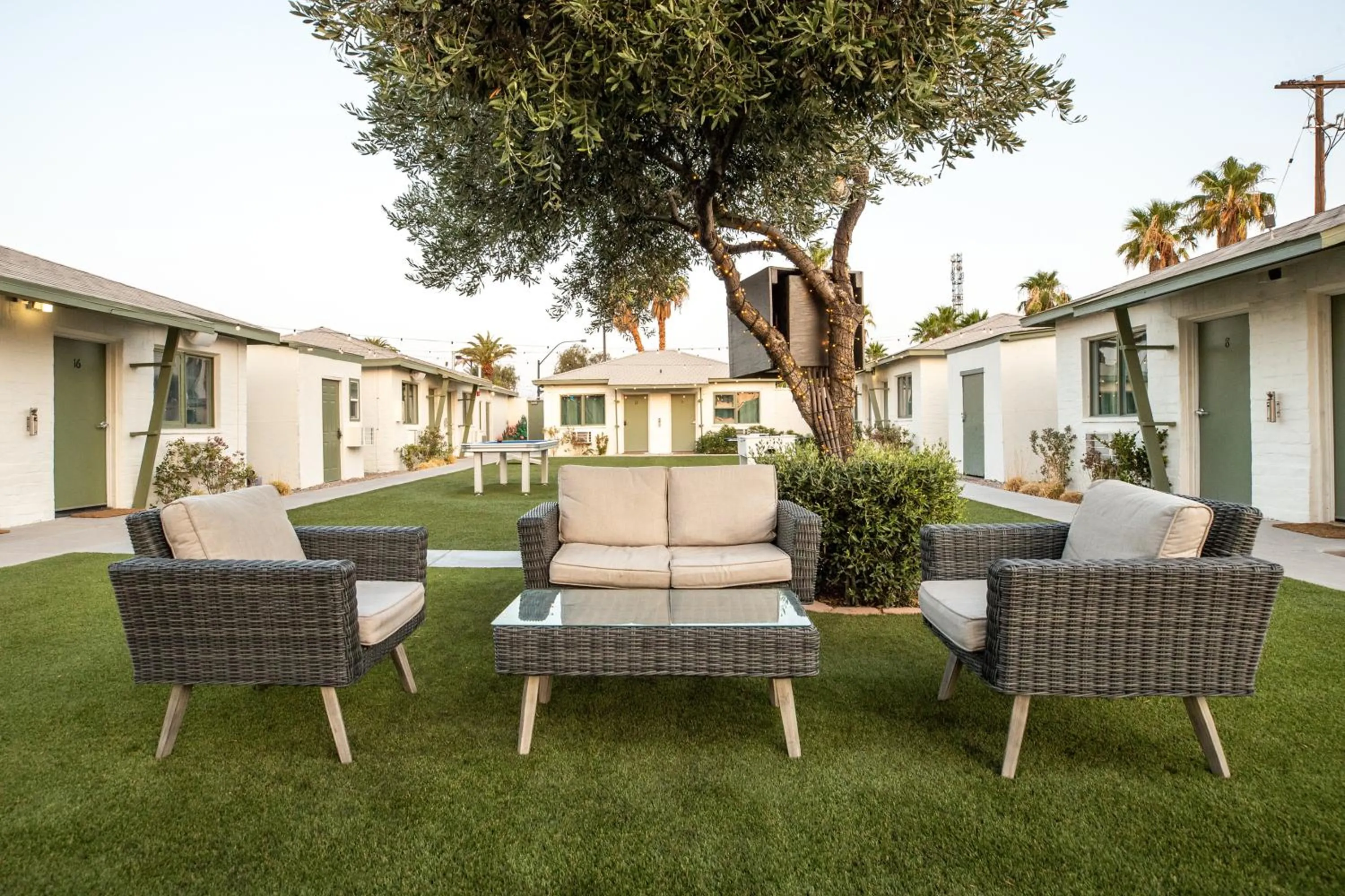 Property building in Bungalows Hostel