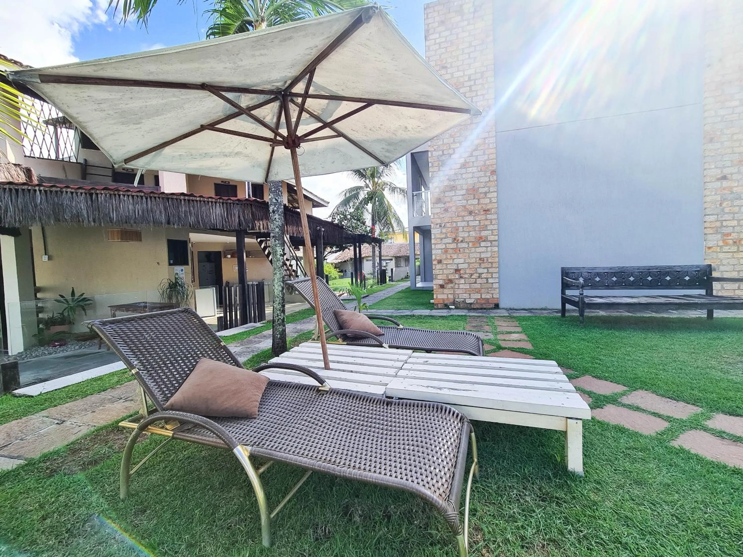 Garden in Pousada Praia do Flamengo