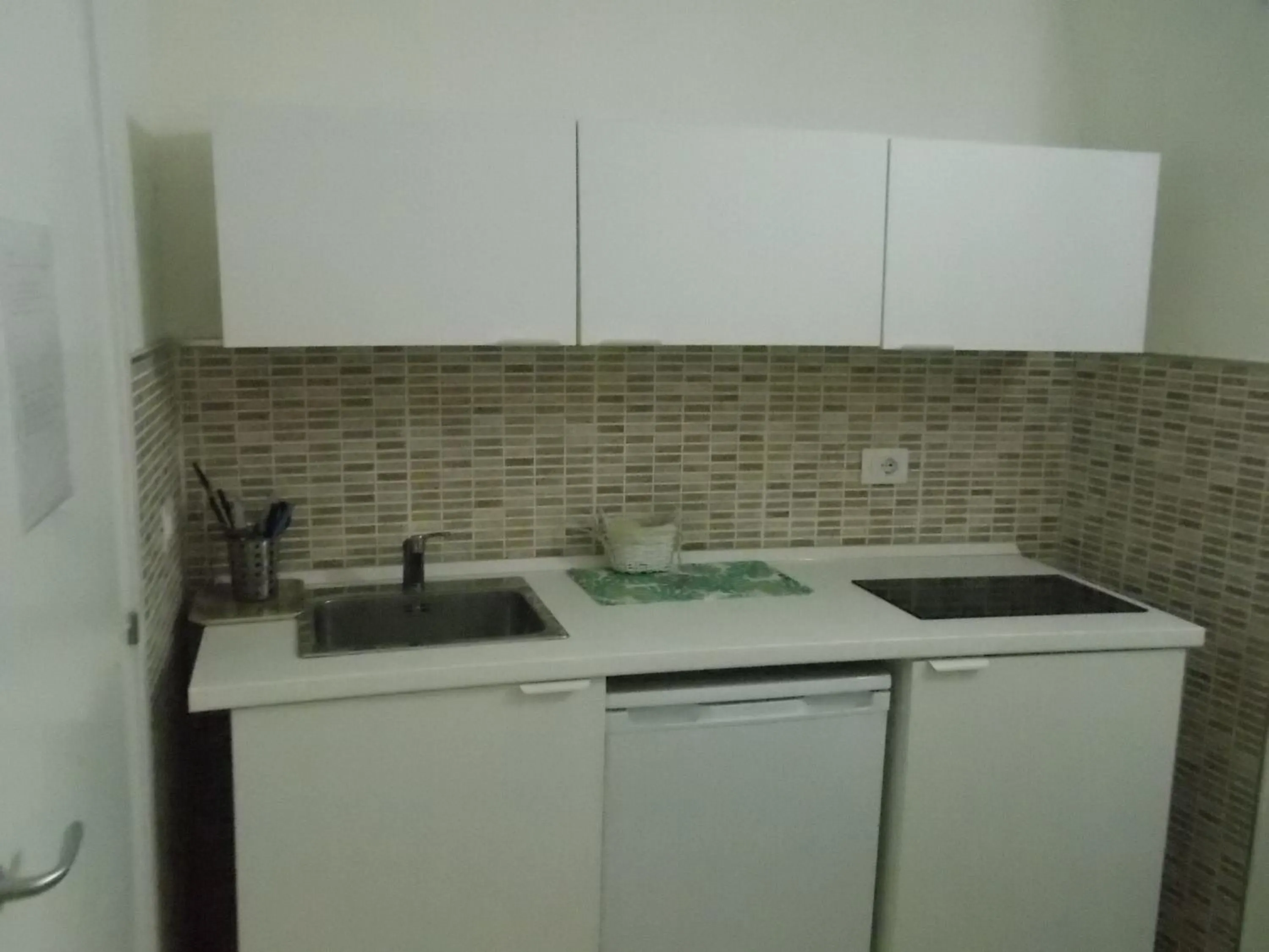 Kitchen or kitchenette in B&B Ninarella Napoli