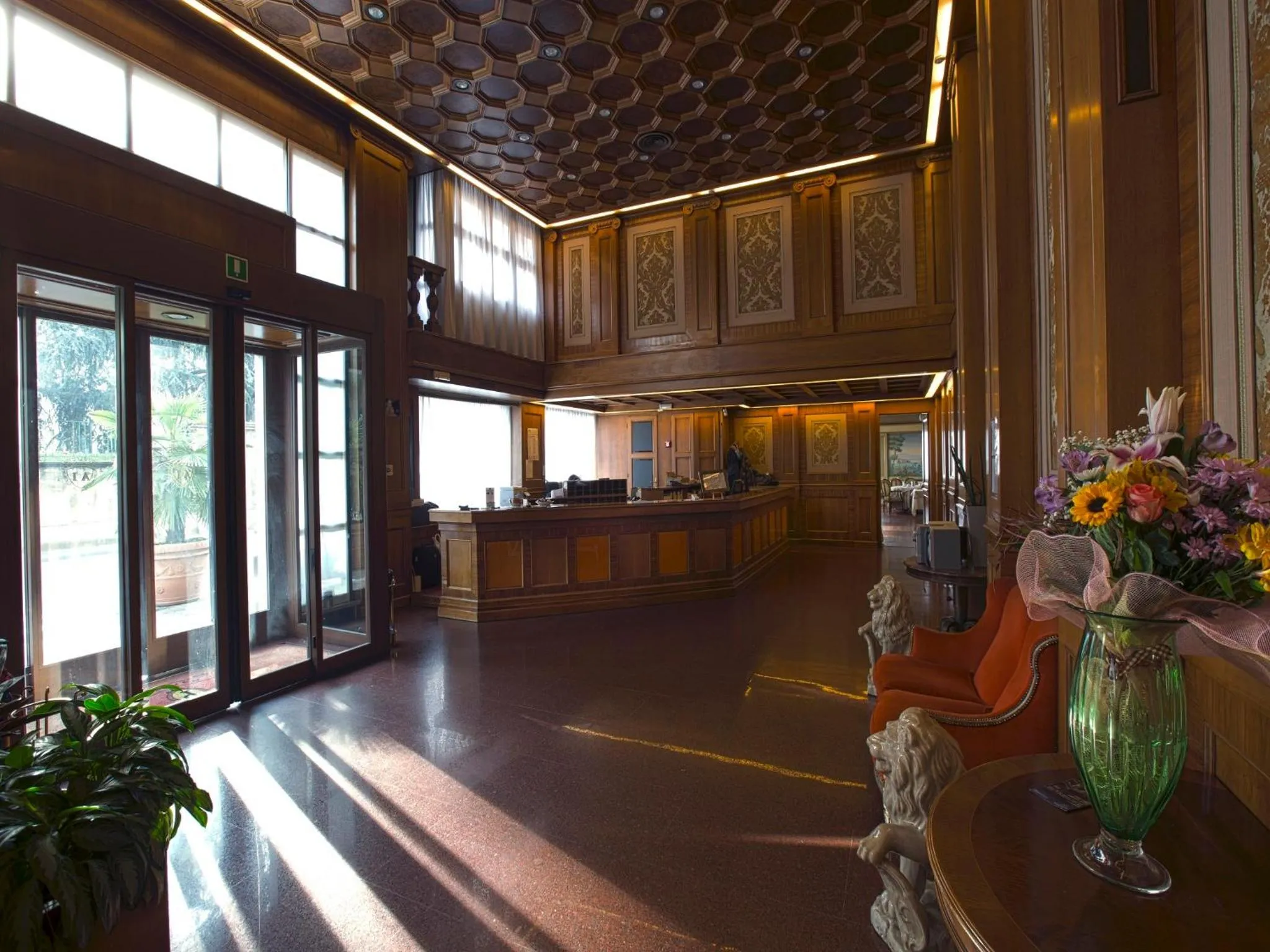 Lobby or reception in Albergo Italia