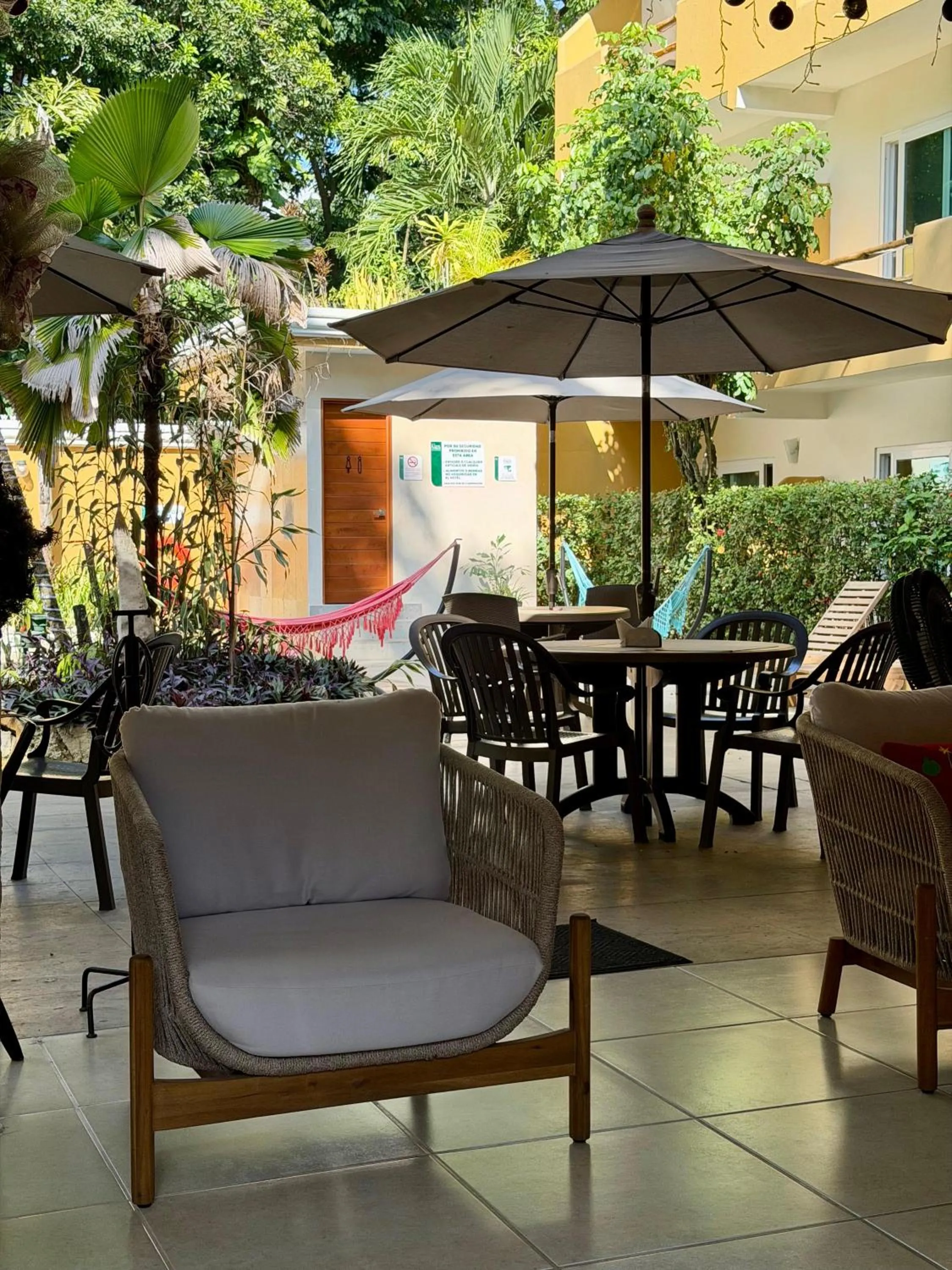Balcony/Terrace in Hotel Chablis Palenque