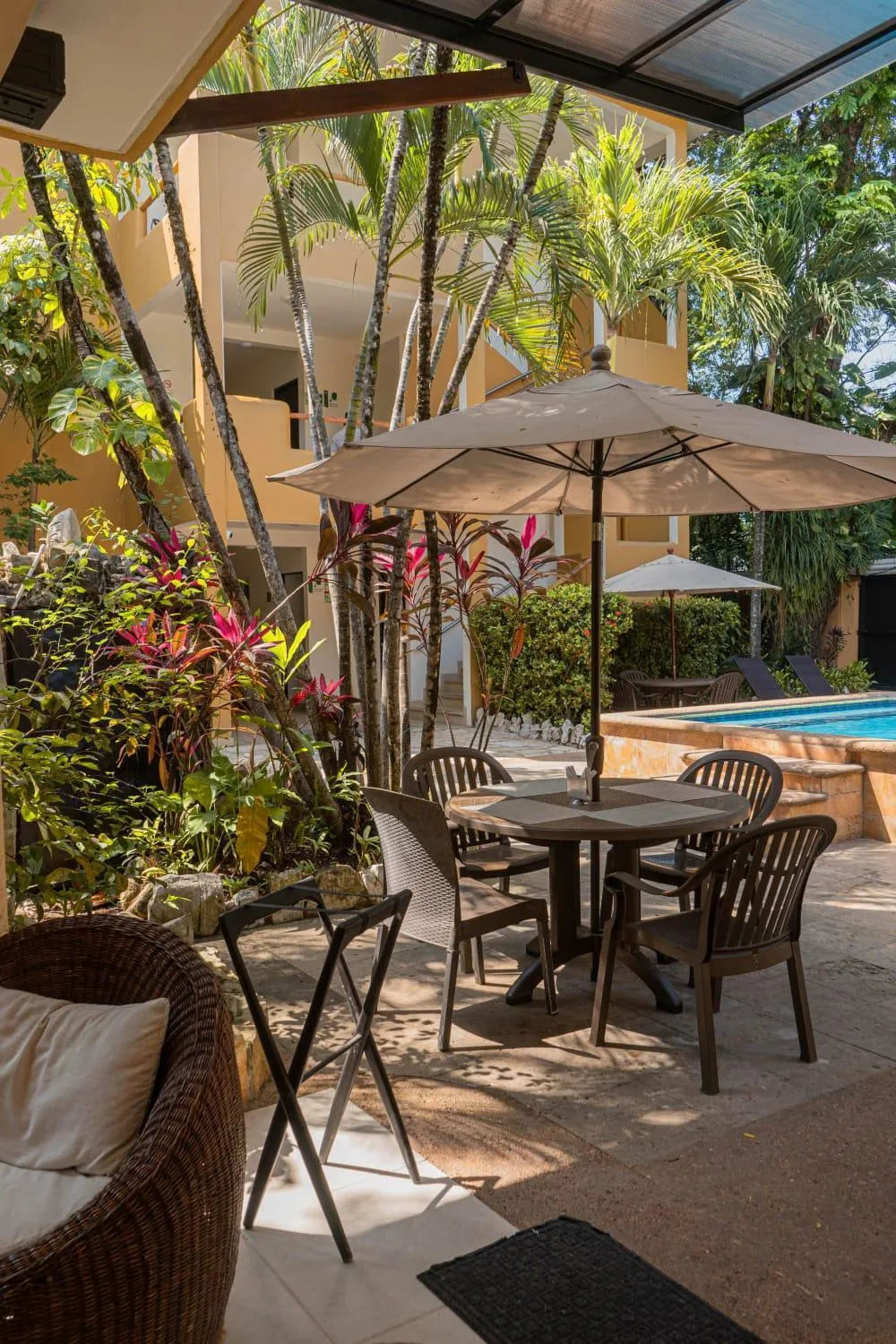 Garden in Hotel Chablis Palenque