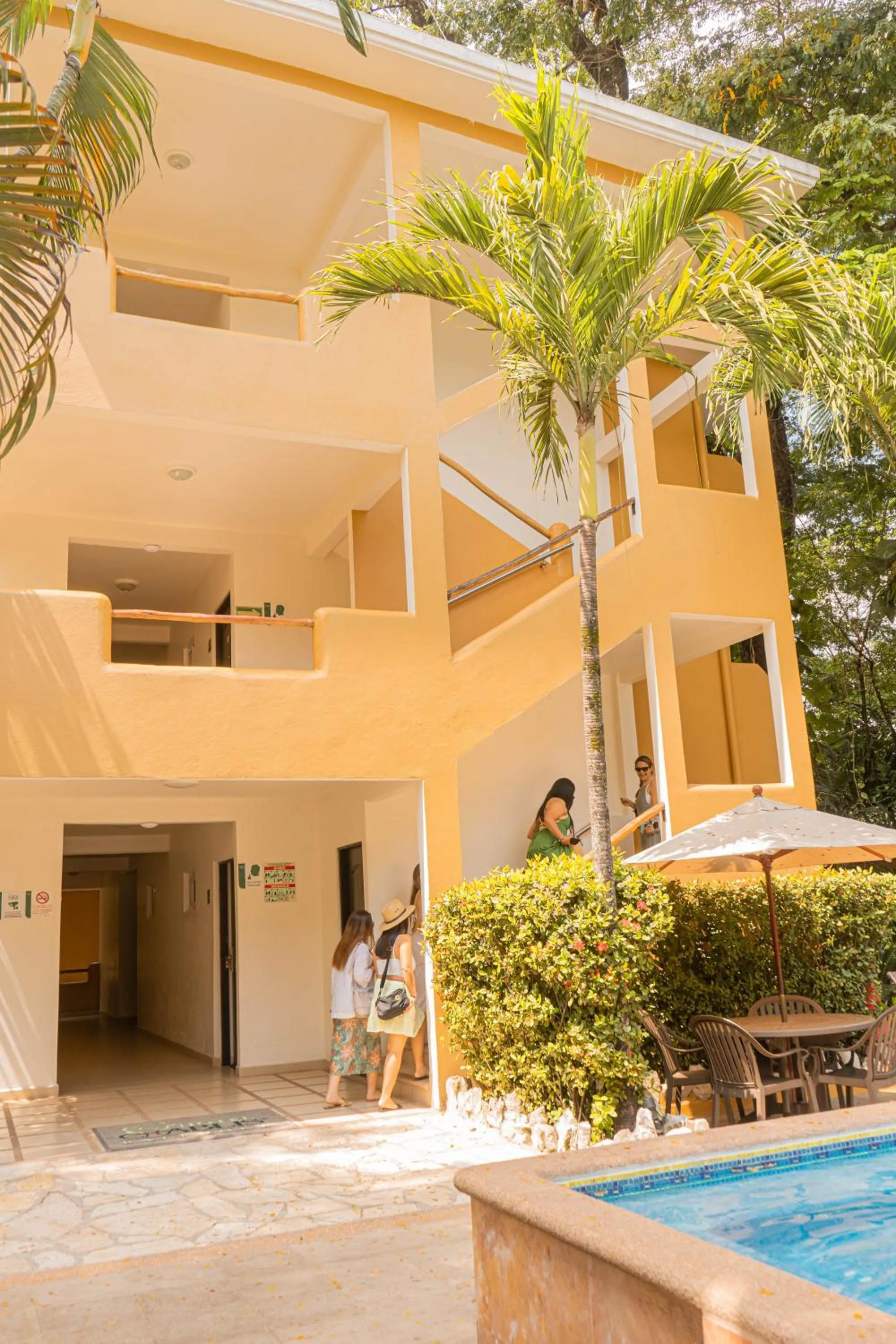 Property building in Hotel Chablis Palenque