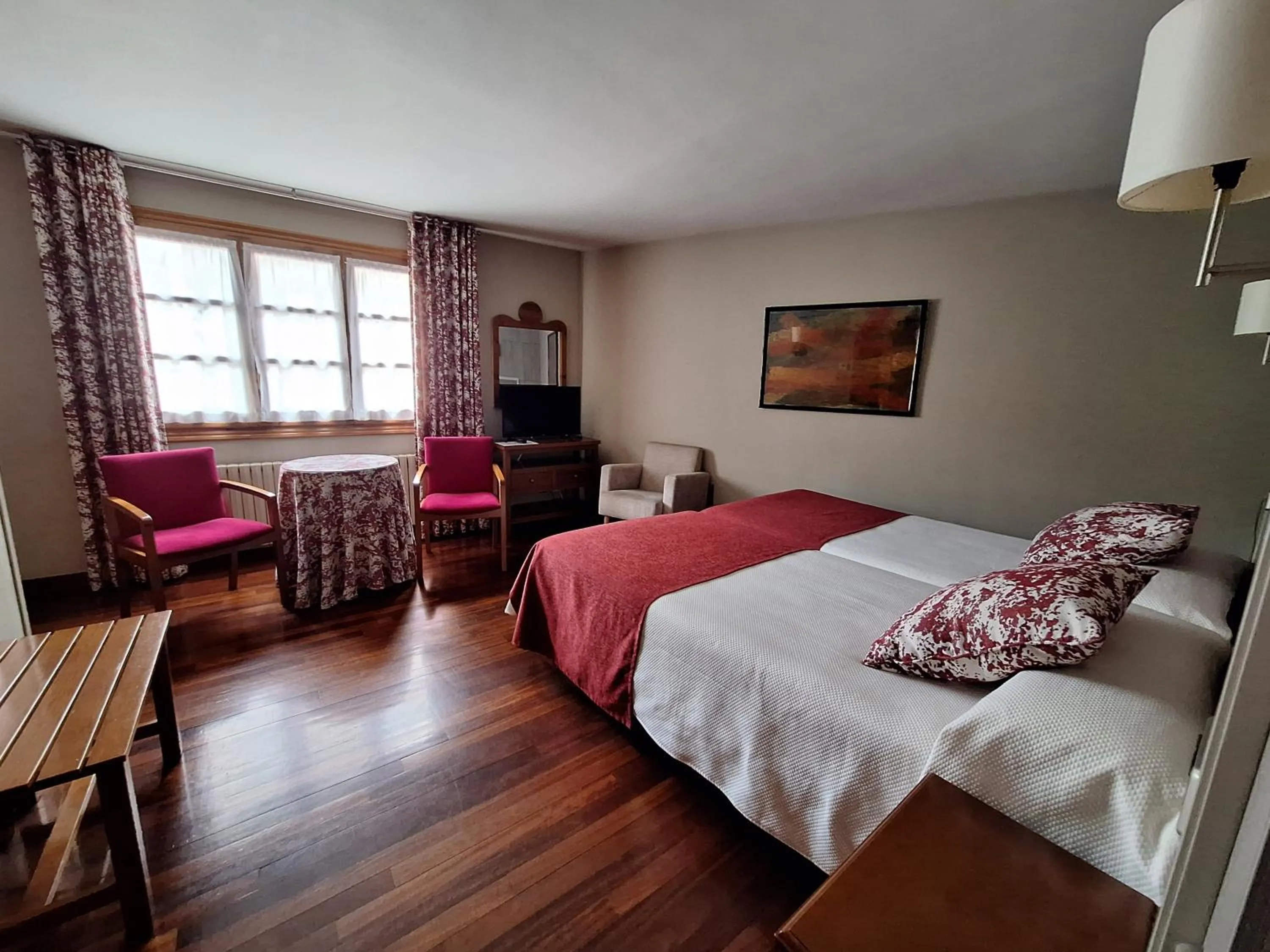 Bed in Hotel Aragüells