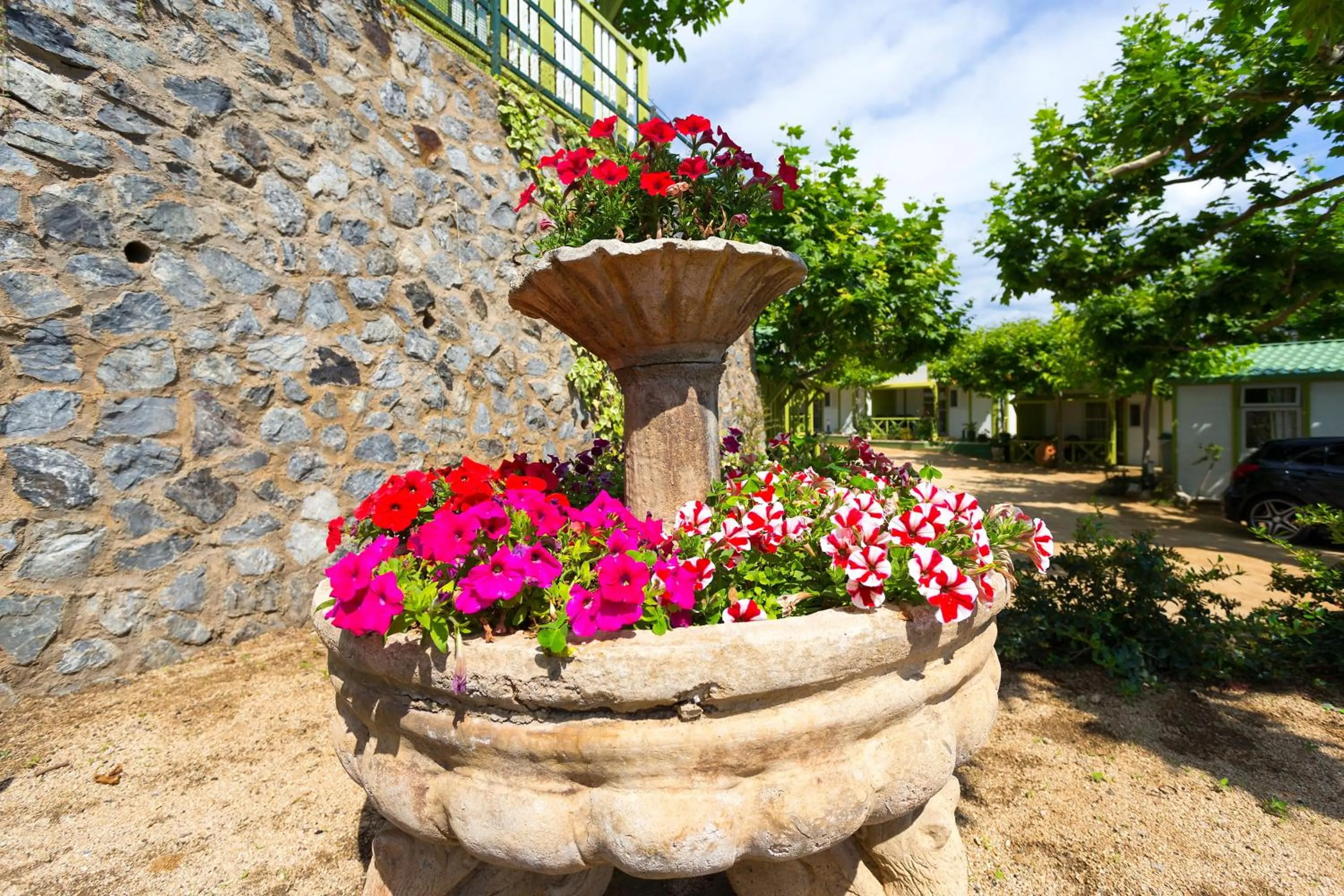 Decorative detail in Camping Bungalows El Far