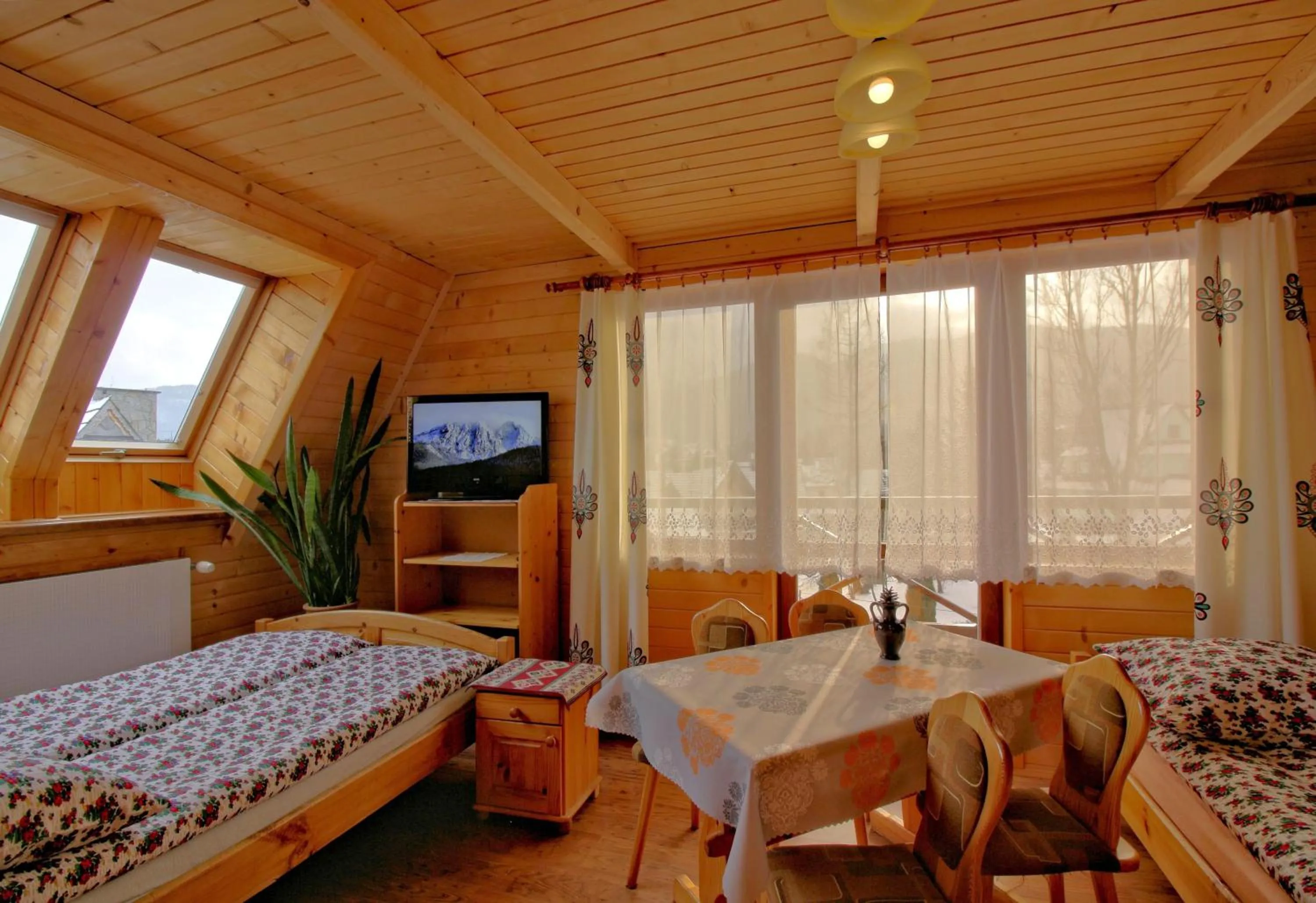 Bed in Pokoje Gościnne Pod Giewontem