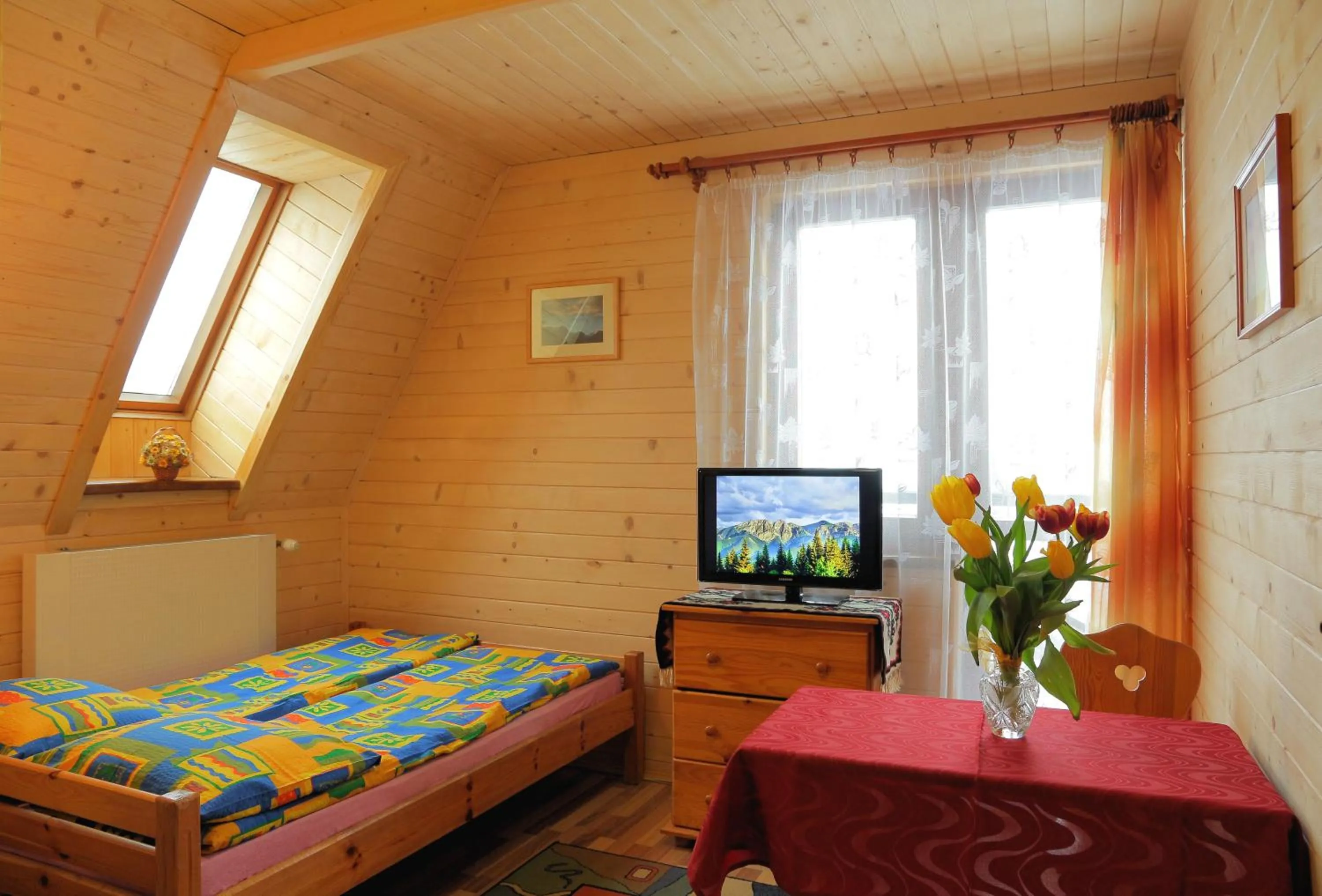 Bed in Pokoje Gościnne Pod Giewontem