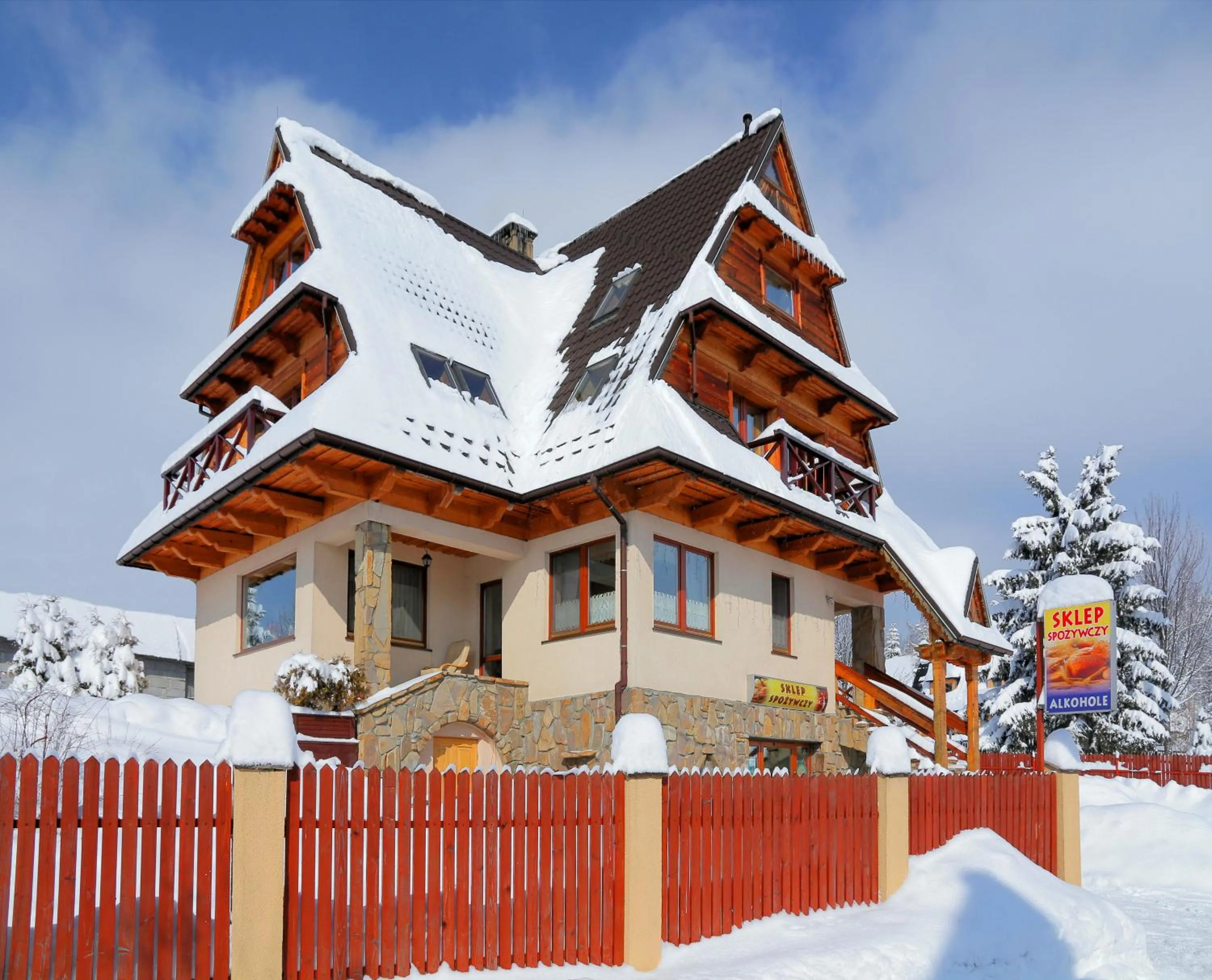 Property building in Pokoje Gościnne Pod Giewontem