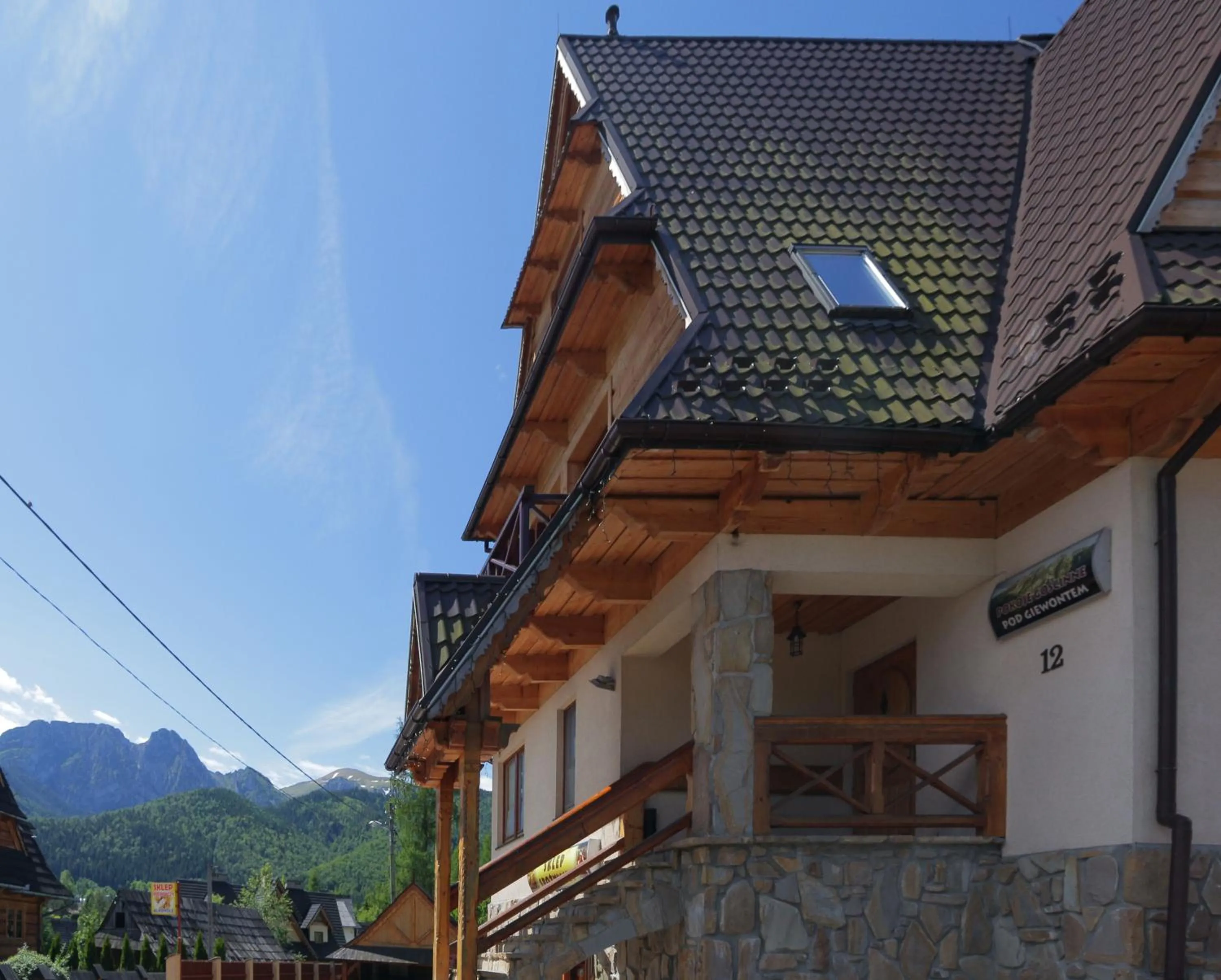Property building in Pokoje Gościnne Pod Giewontem