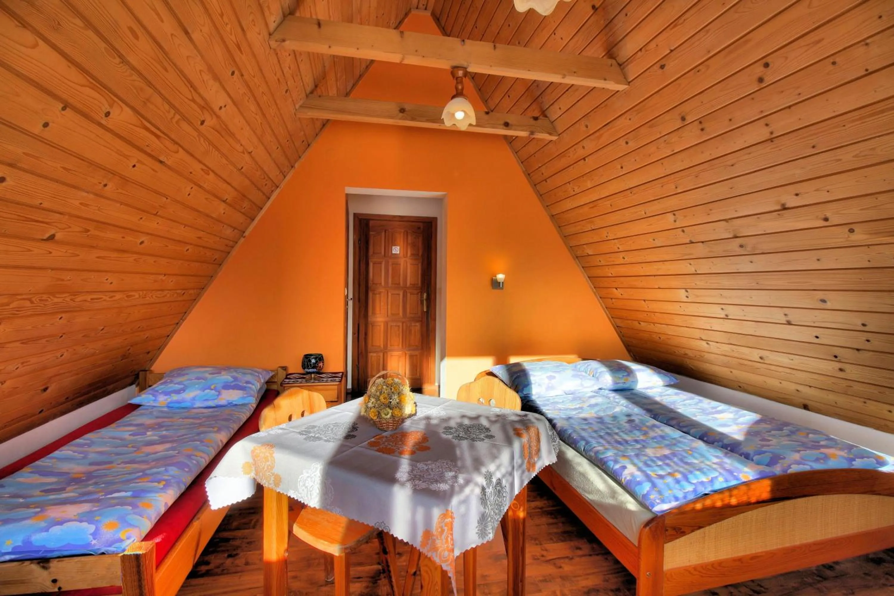 Bed in Pokoje Gościnne Pod Giewontem