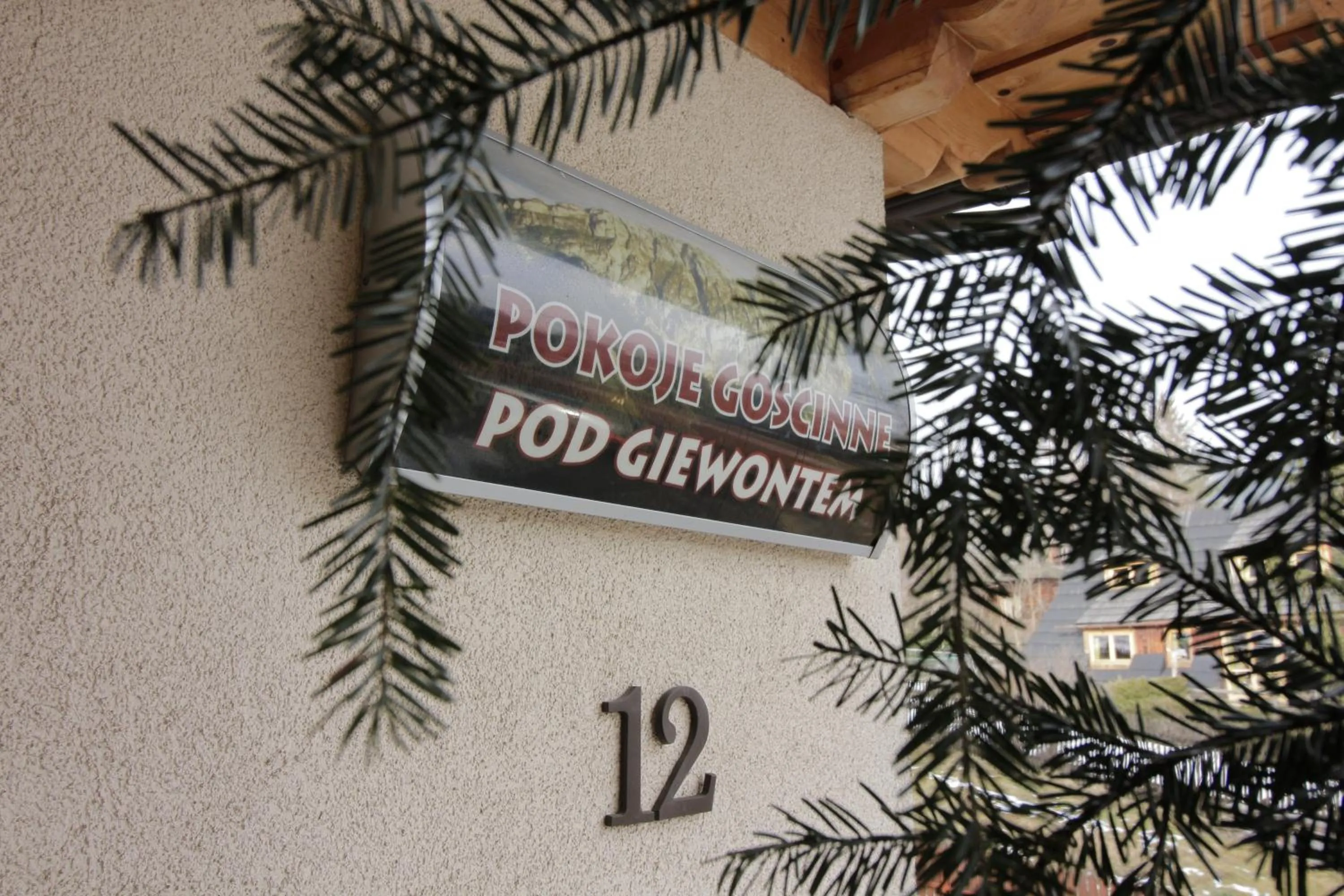 Property building in Pokoje Gościnne Pod Giewontem