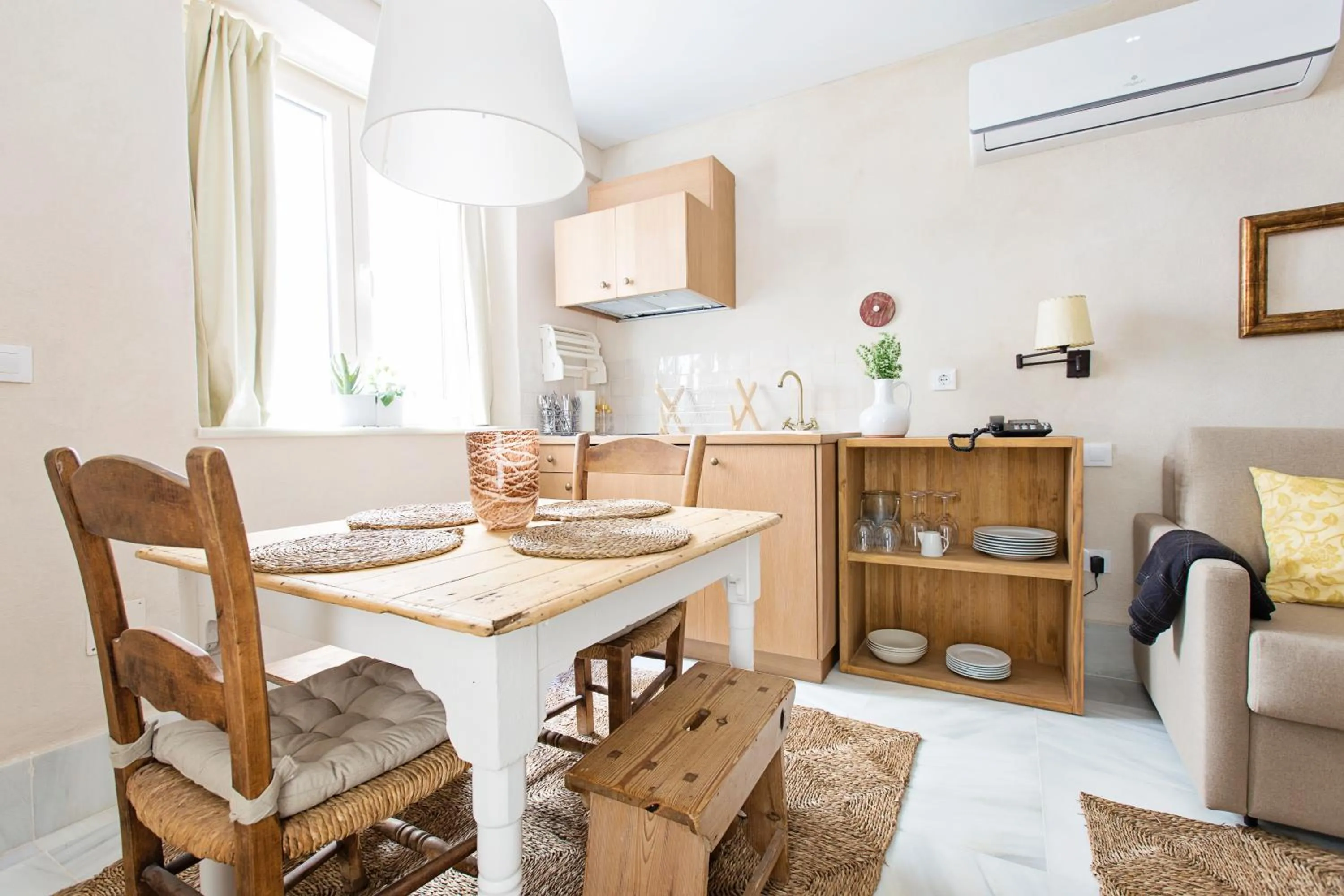 Kitchen or kitchenette in Hotel Casa de las Cuatro Torres