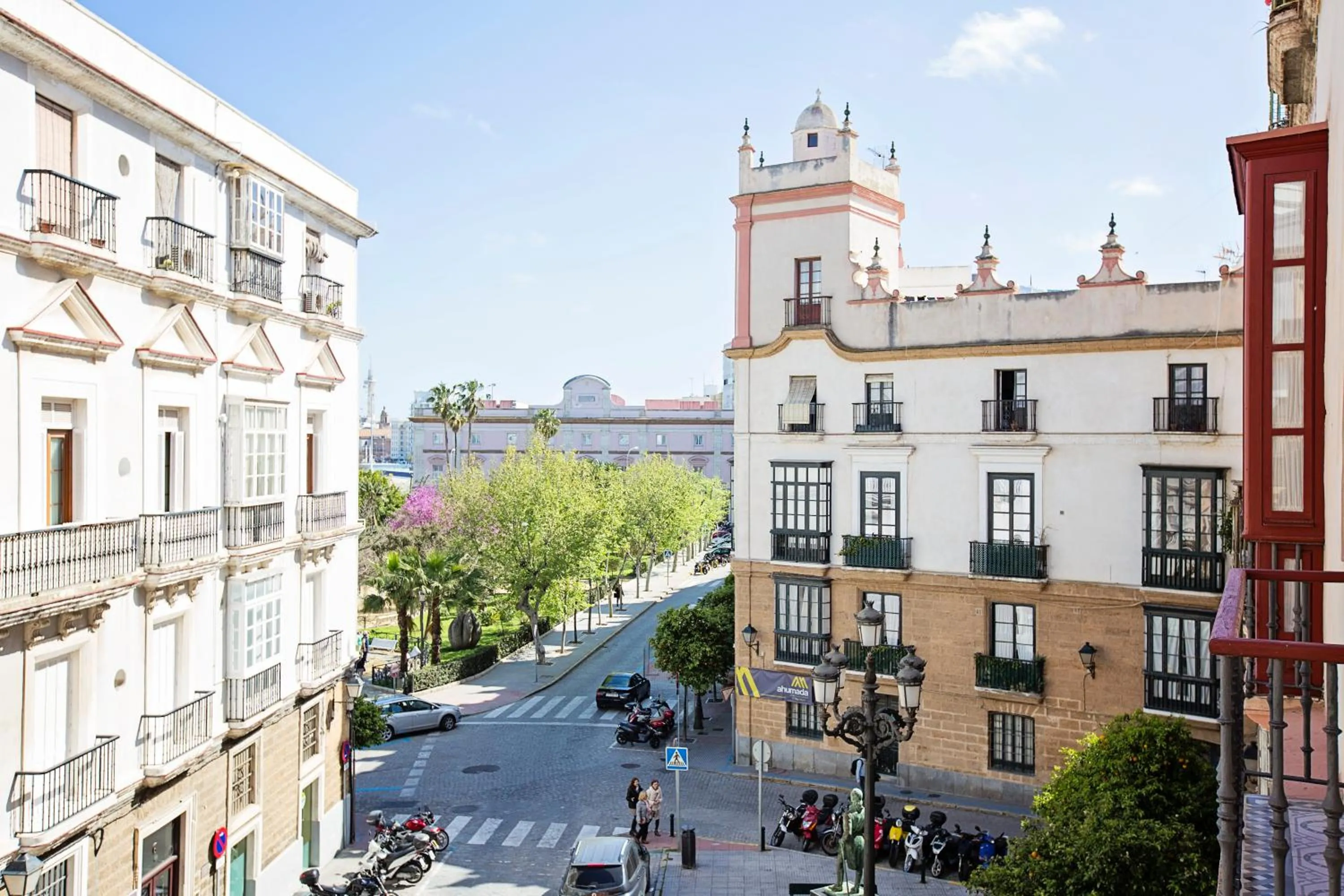 City view in Hotel Casa de las Cuatro Torres