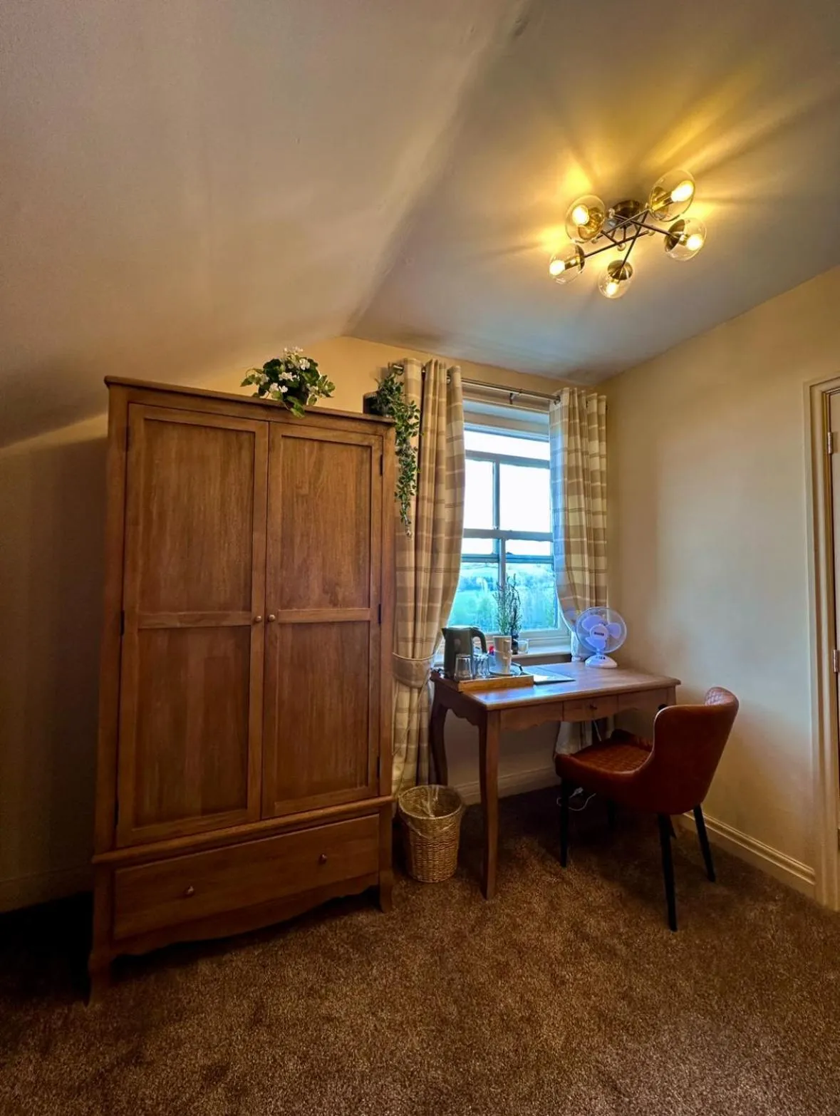 wardrobe in The Alma Inn