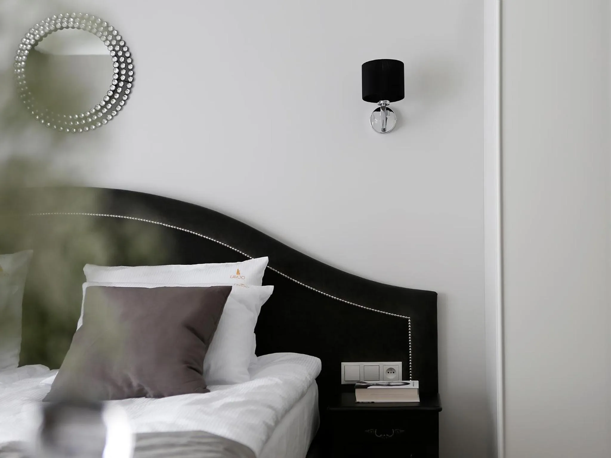 Bed in Lavoo Boutique Apartments