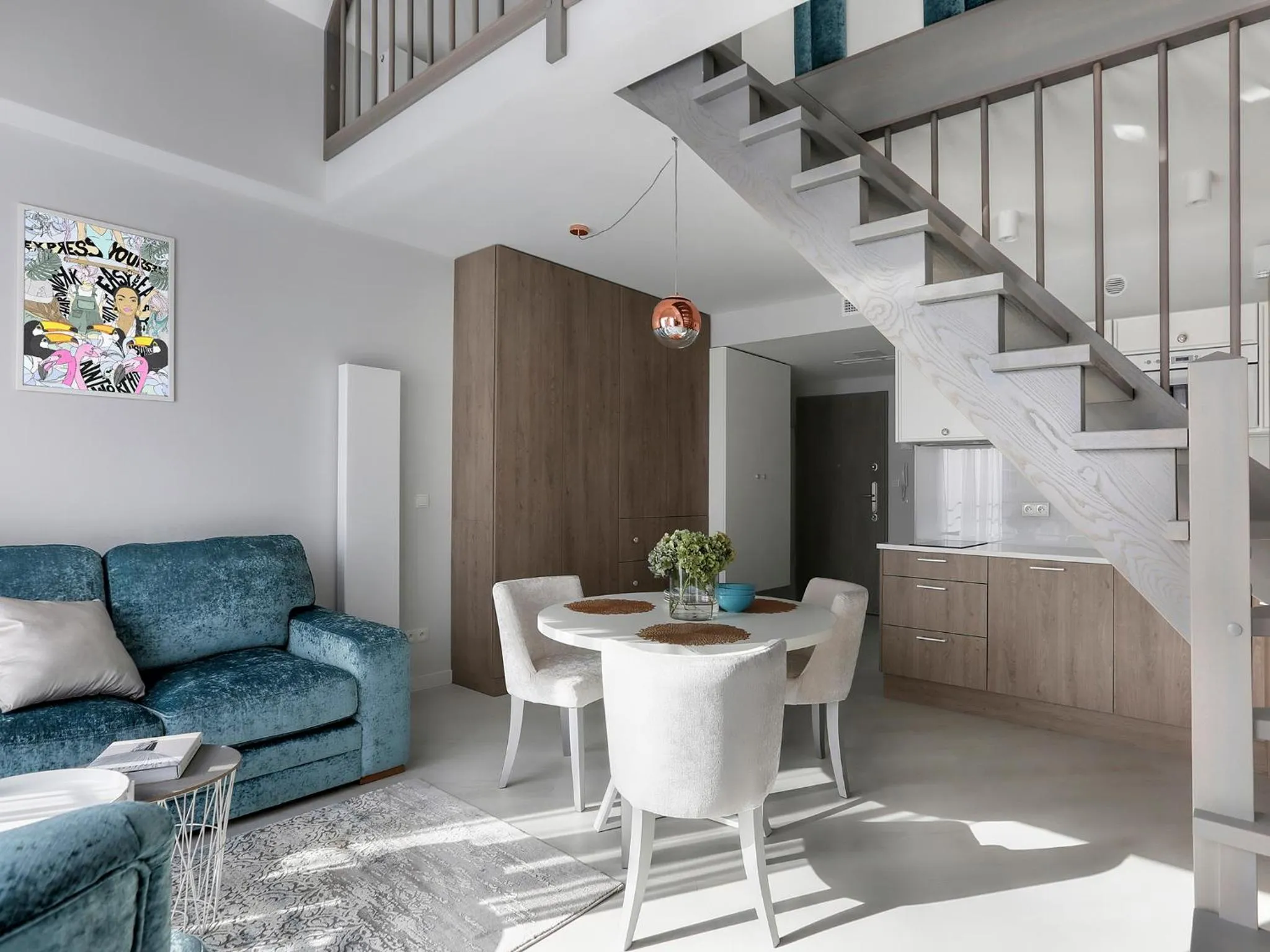 Living room in Lavoo Boutique Apartments