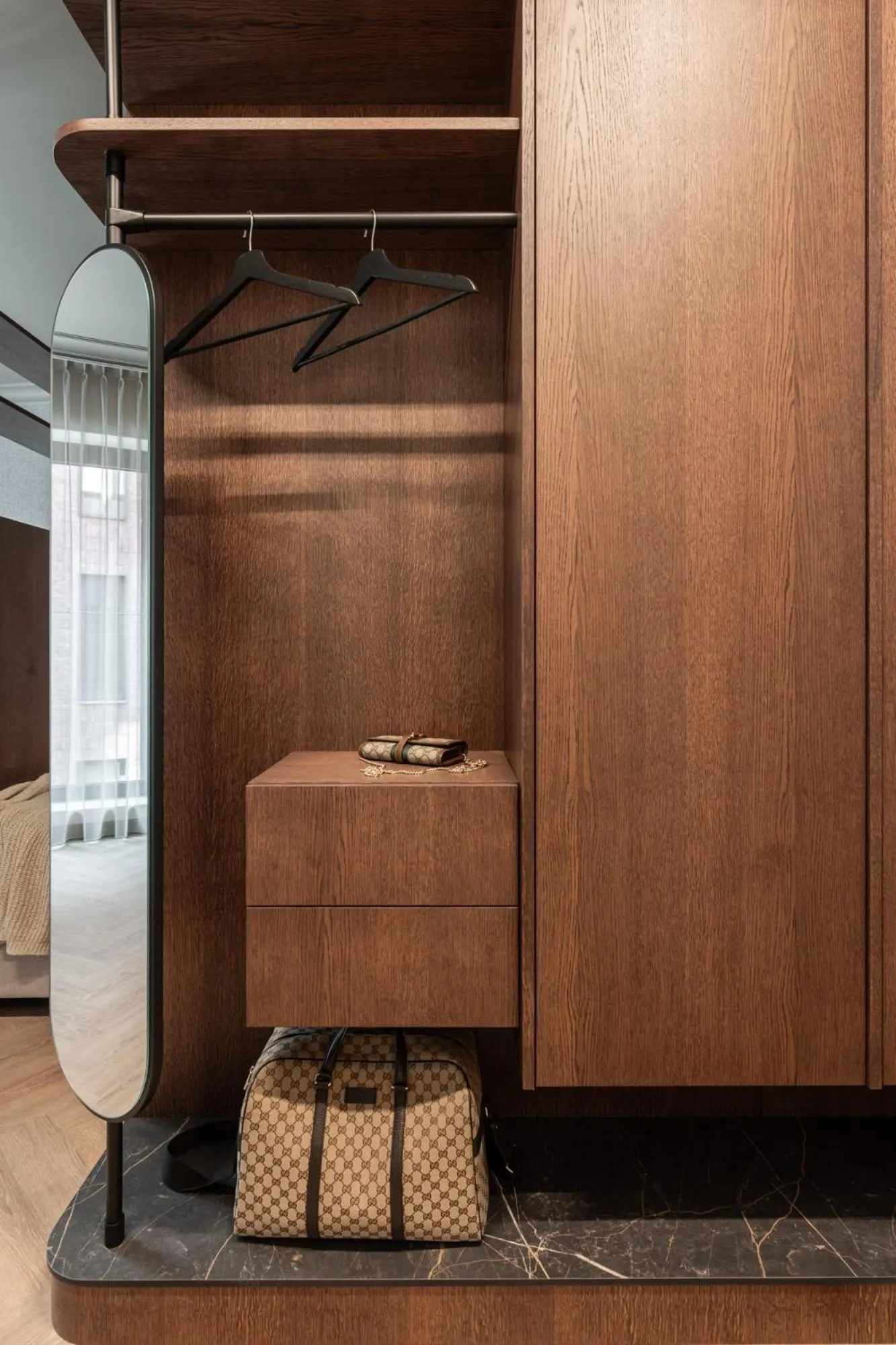 wardrobe in Lavoo Boutique Apartments