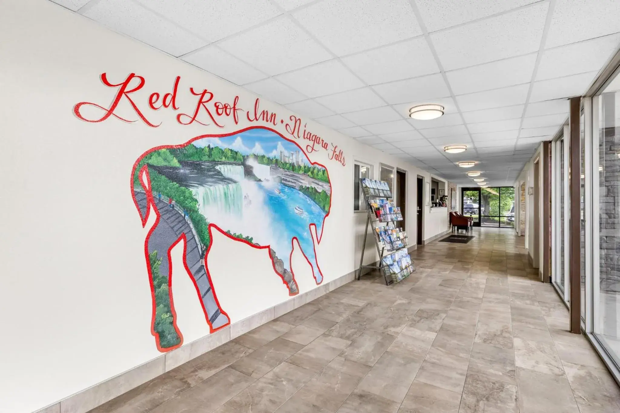 Lobby or reception in Red Roof Inn Niagara Falls Lobby or reception in Red Roof Inn Niagara Falls