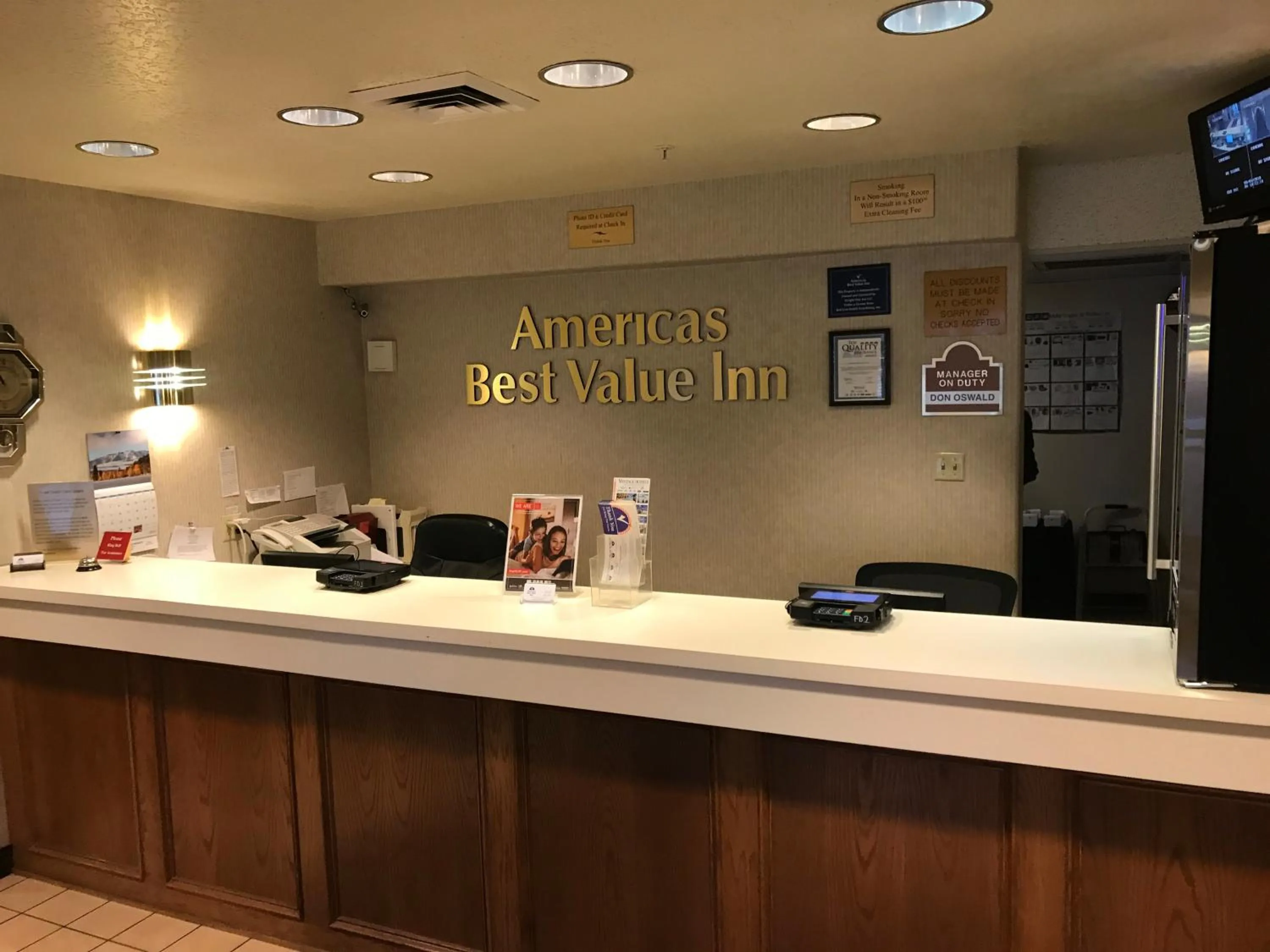 Lobby or reception in Americas Best Value Inn Cedar City