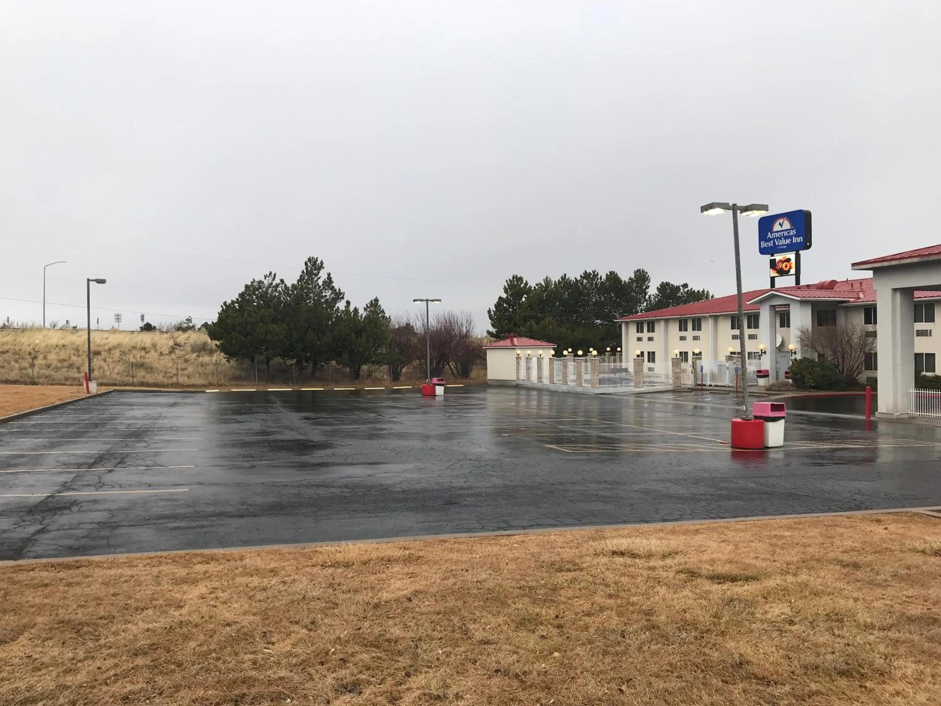 Property building in Americas Best Value Inn Cedar City