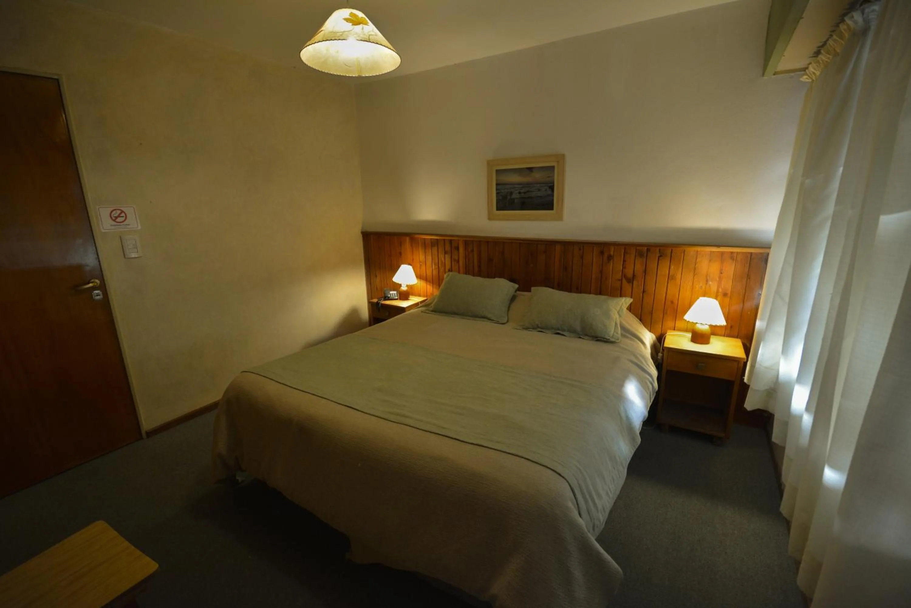 Bed in Hostería Sur