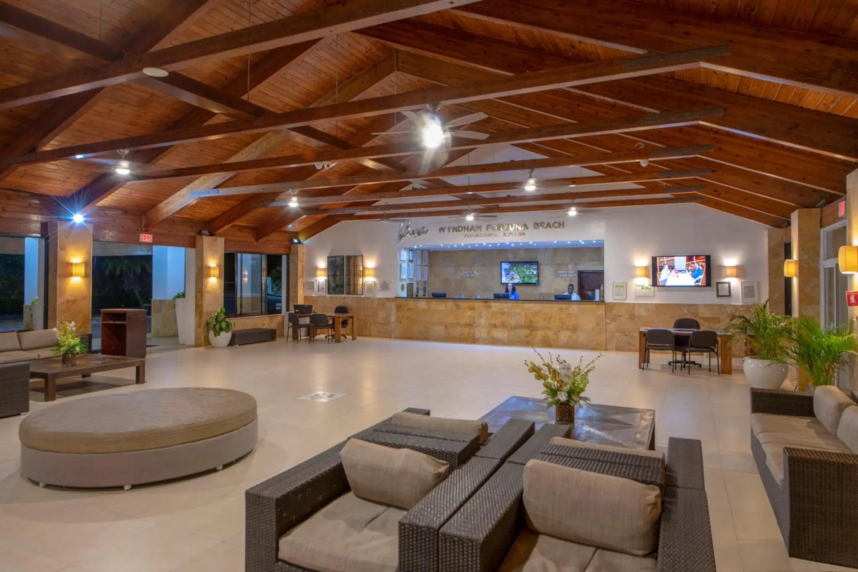 Lobby or reception in Viva Fortuna Beach by Wyndham, A Trademark All Inclusive Lobby or reception in Viva Fortuna Beach by Wyndham, A Trademark All Inclusive