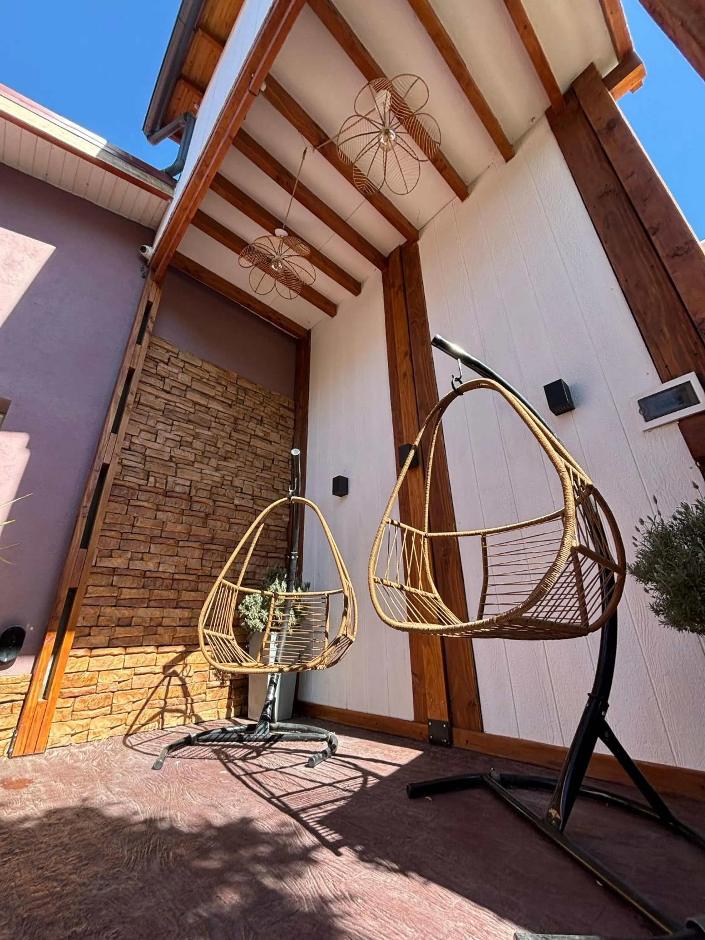 Patio in Cabañas Sublime Bolson