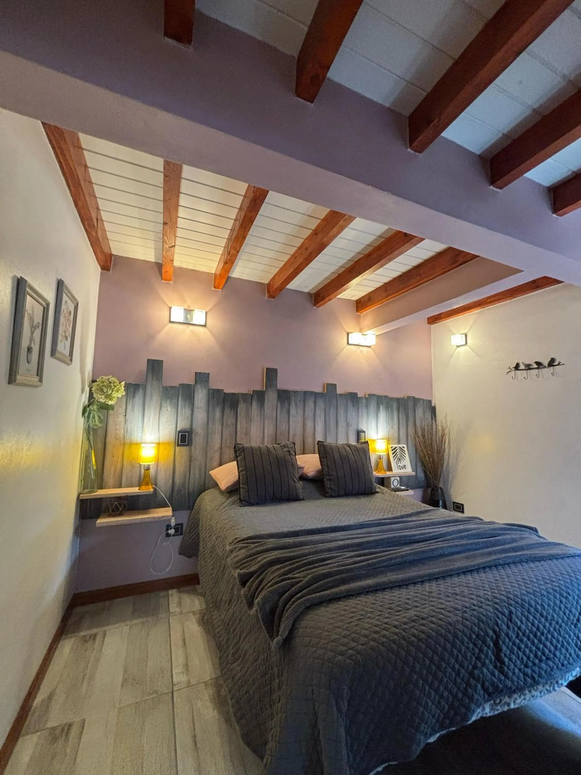 Bed in Cabañas Sublime Bolson