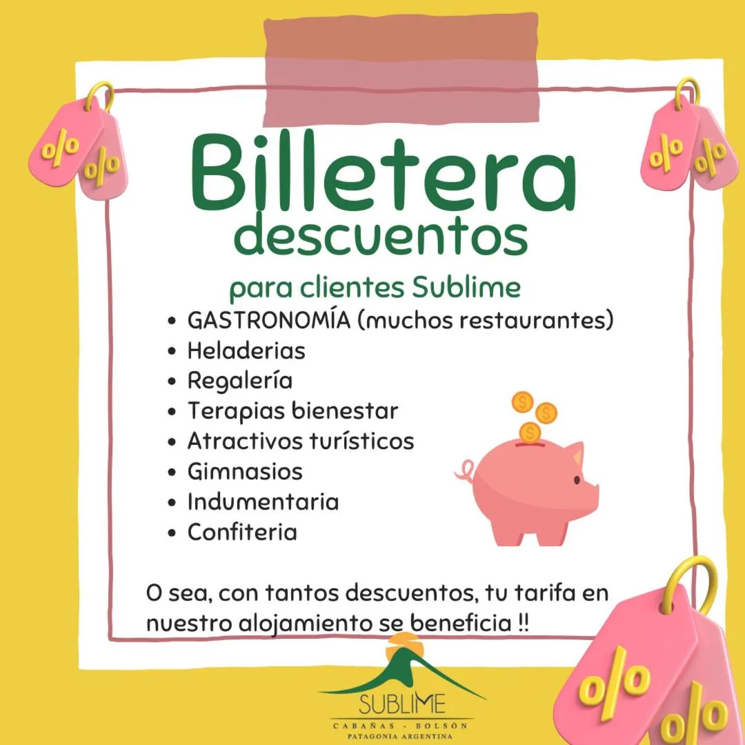 Cabañas Sublime Bolson