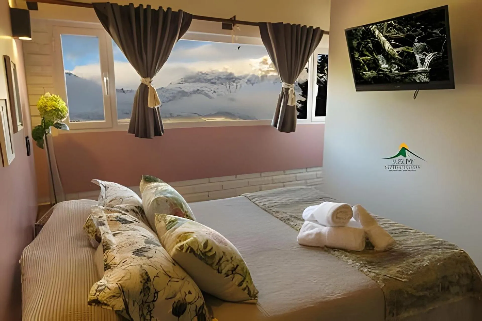 Bed in Cabañas Sublime Bolson