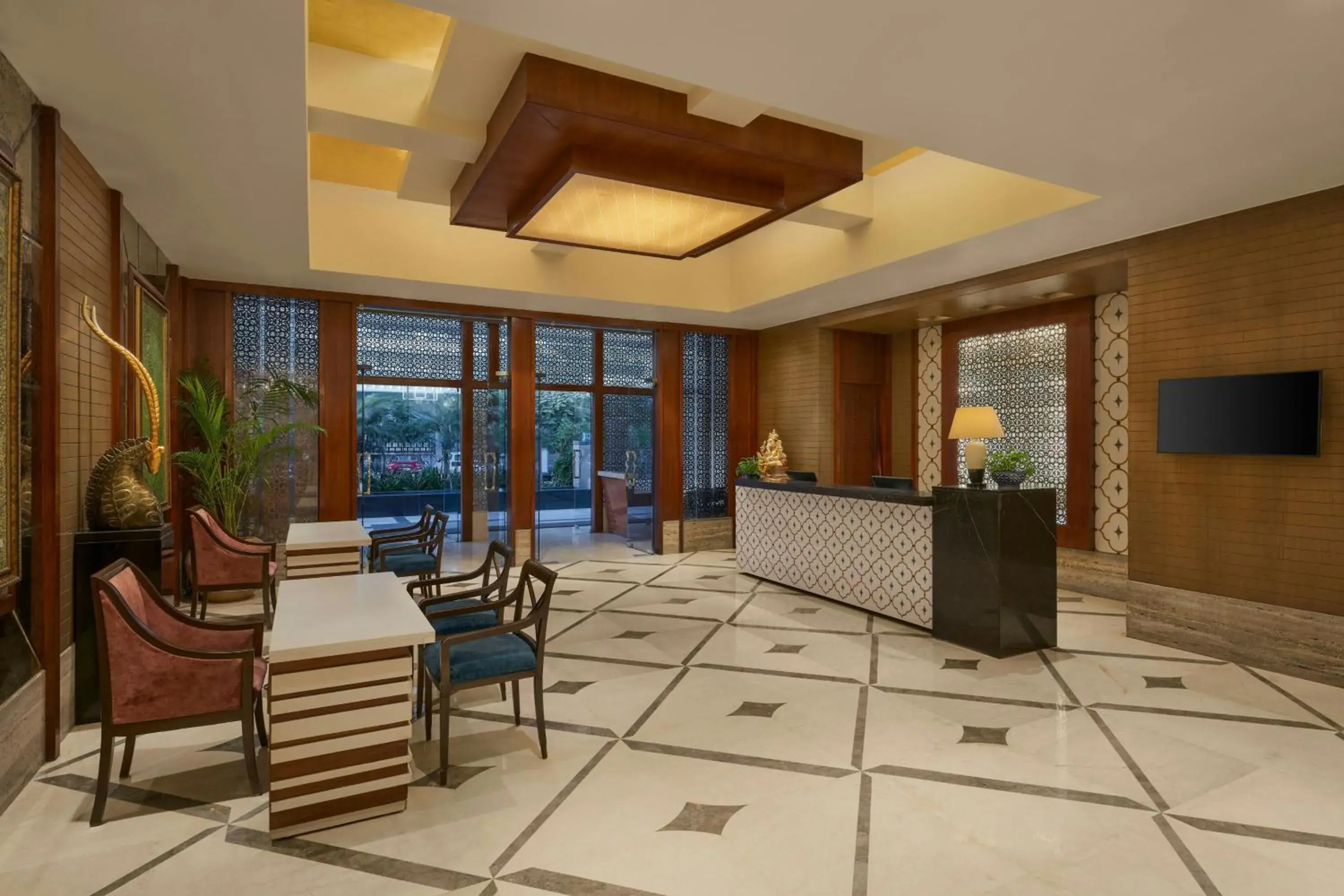 Lobby or reception in The Fern, Jaipur, Series by Marriott Lobby or reception in The Fern, Jaipur, Series by Marriott