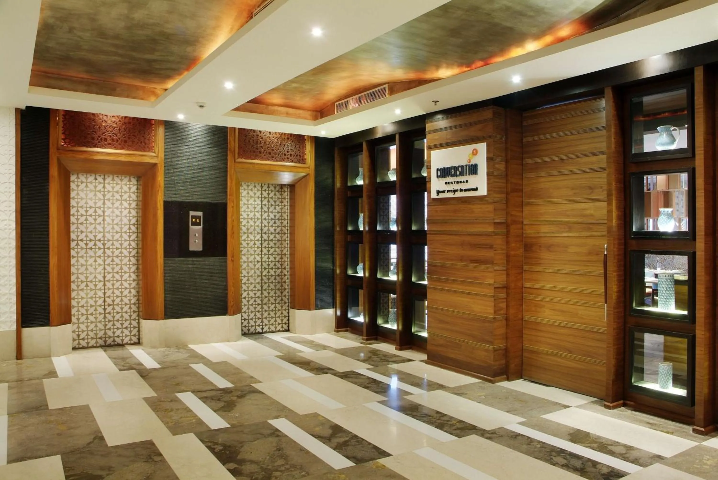 Decorative detail in The Fern, Jaipur