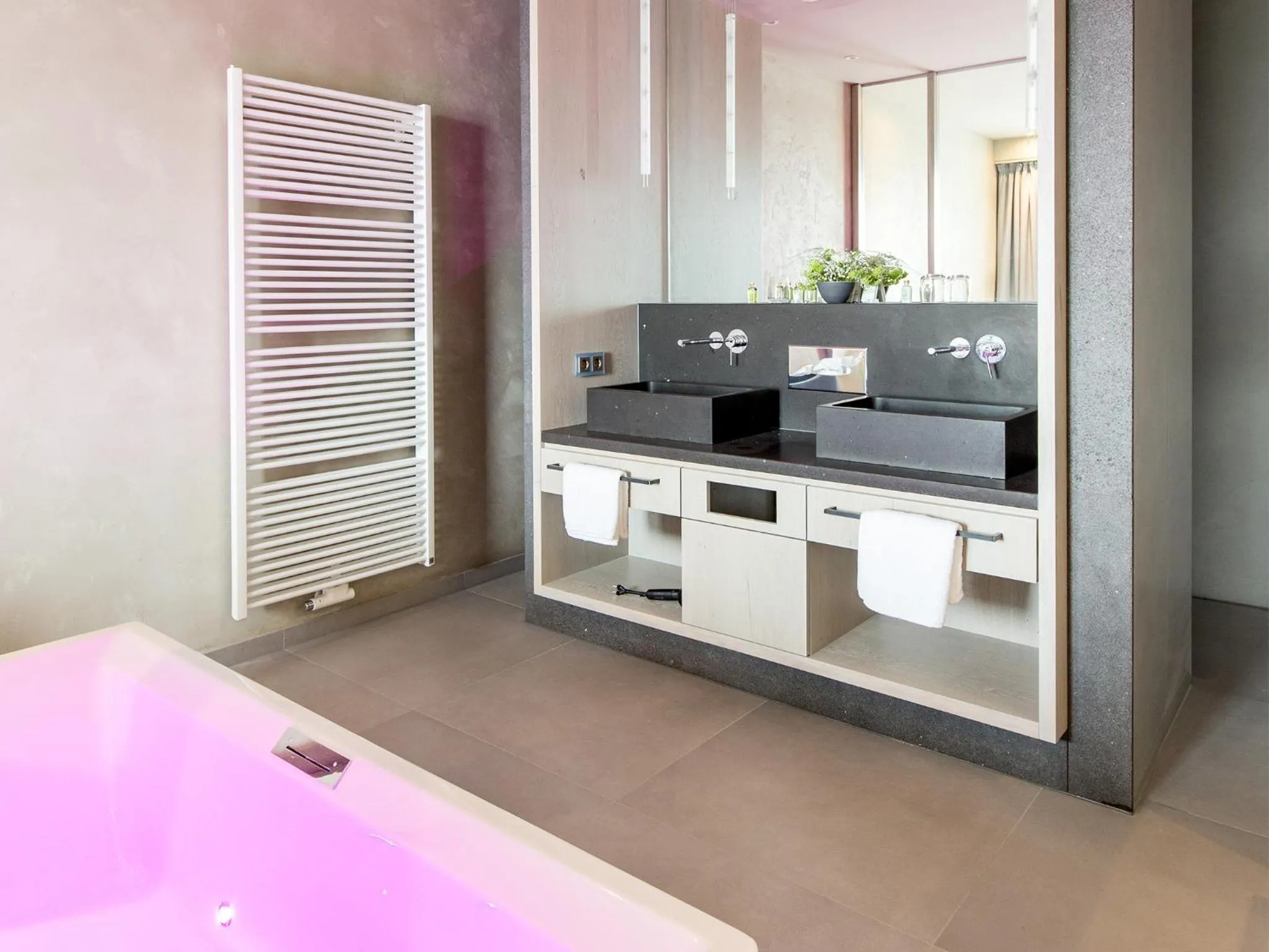 Bathroom in monte mare SAUNA-SPA-SPORTS-HOTEL