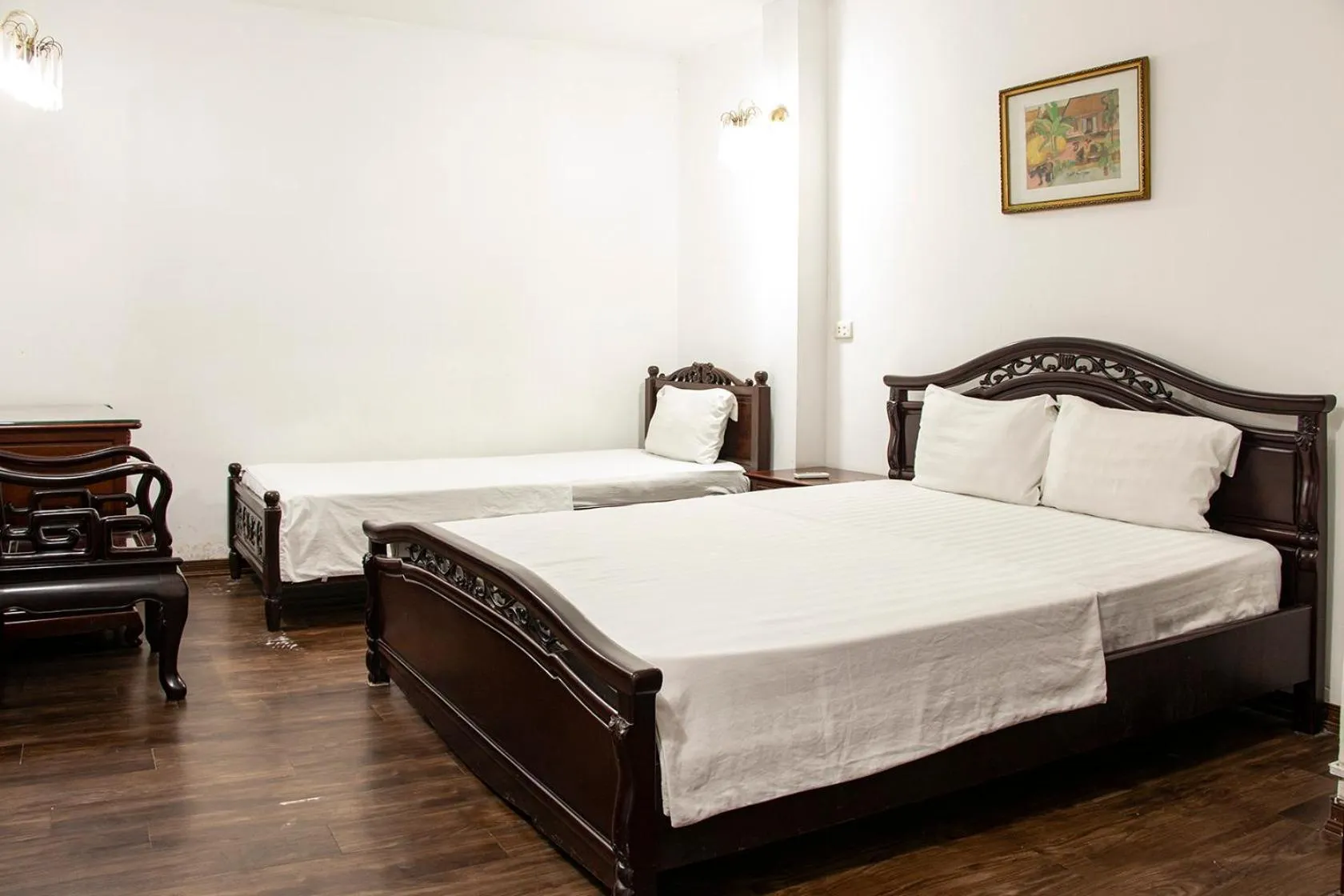 Bedroom in Hanoi Marriotte Hotel