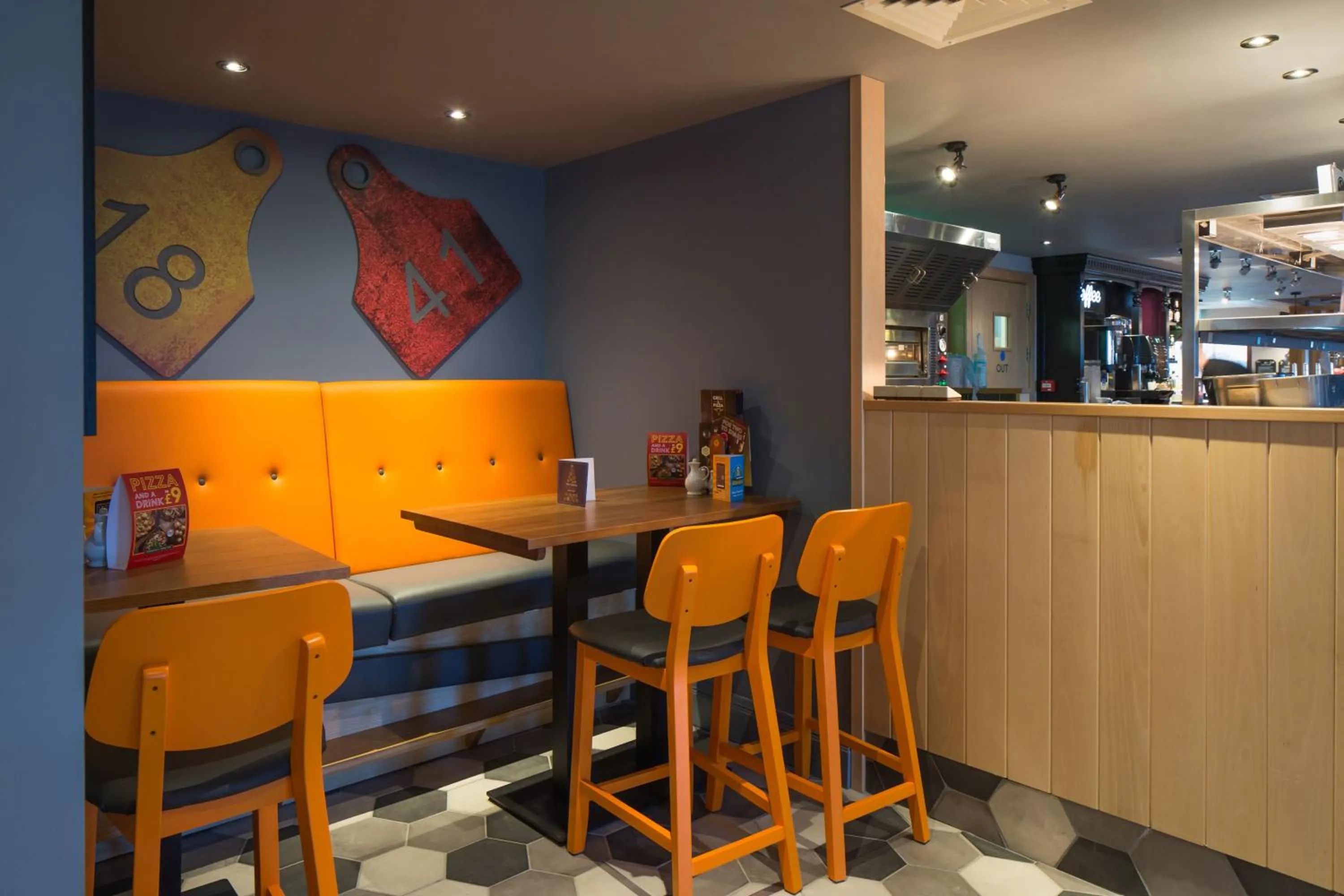 Restaurant/places to eat in The Raven’s Cliff Lodge by Marston's Inns