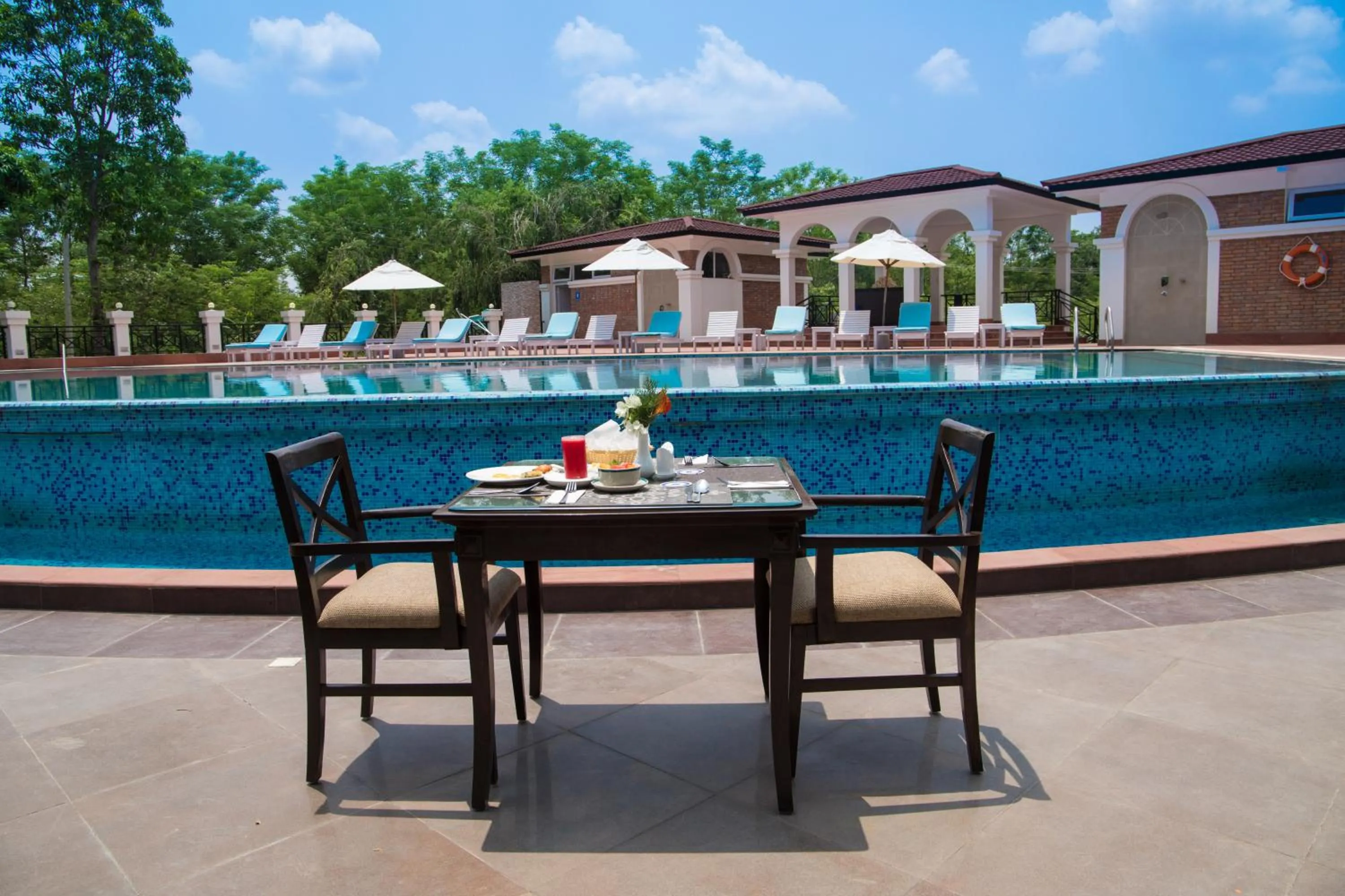 Swimming pool in Buddha Maya Garden by KGH Group