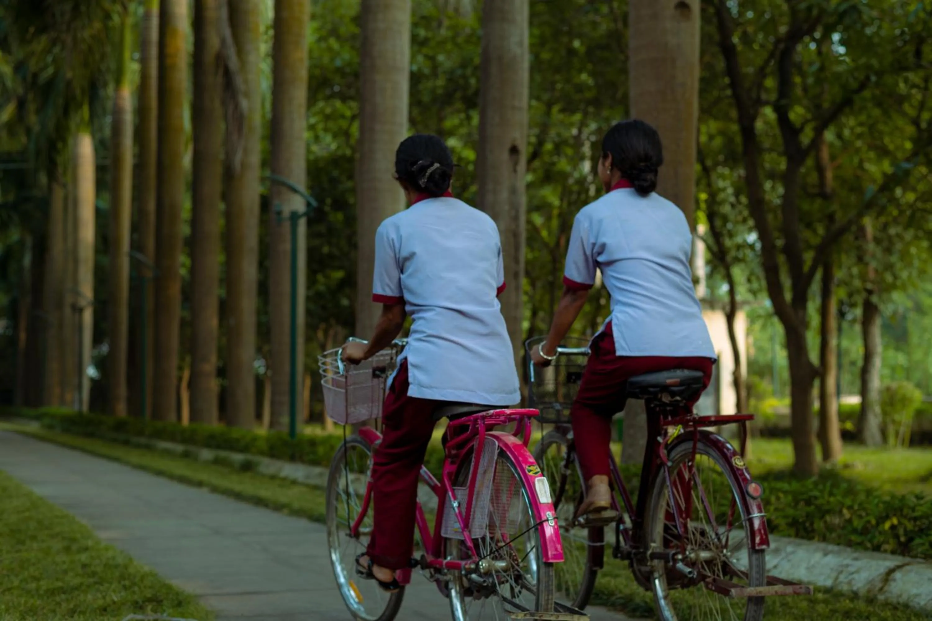 Cycling in Buddha Maya Garden by KGH Group