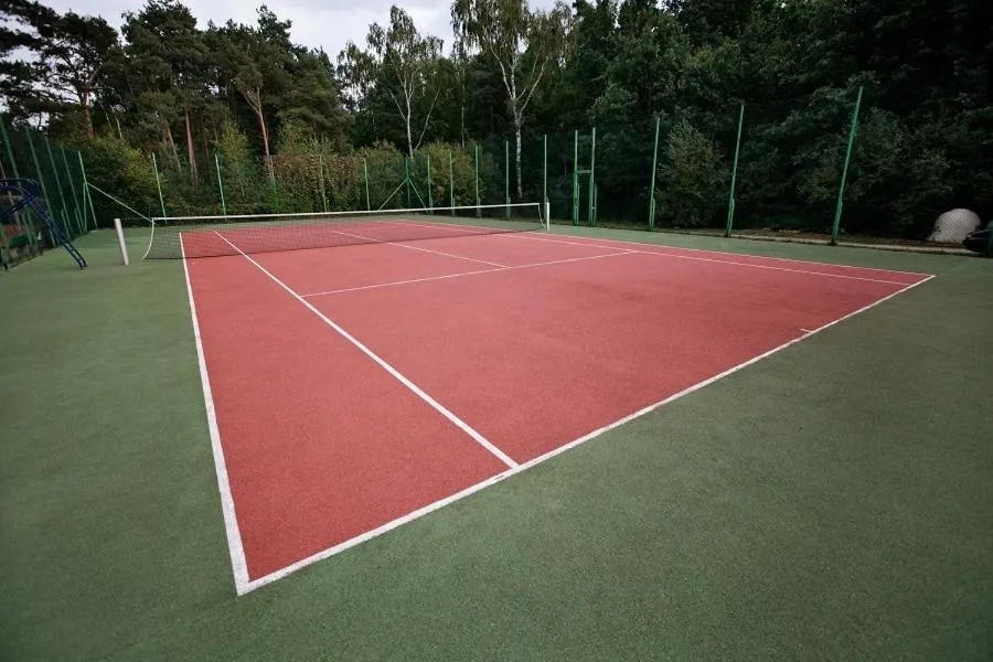 Tennis court in Hotel Solpark