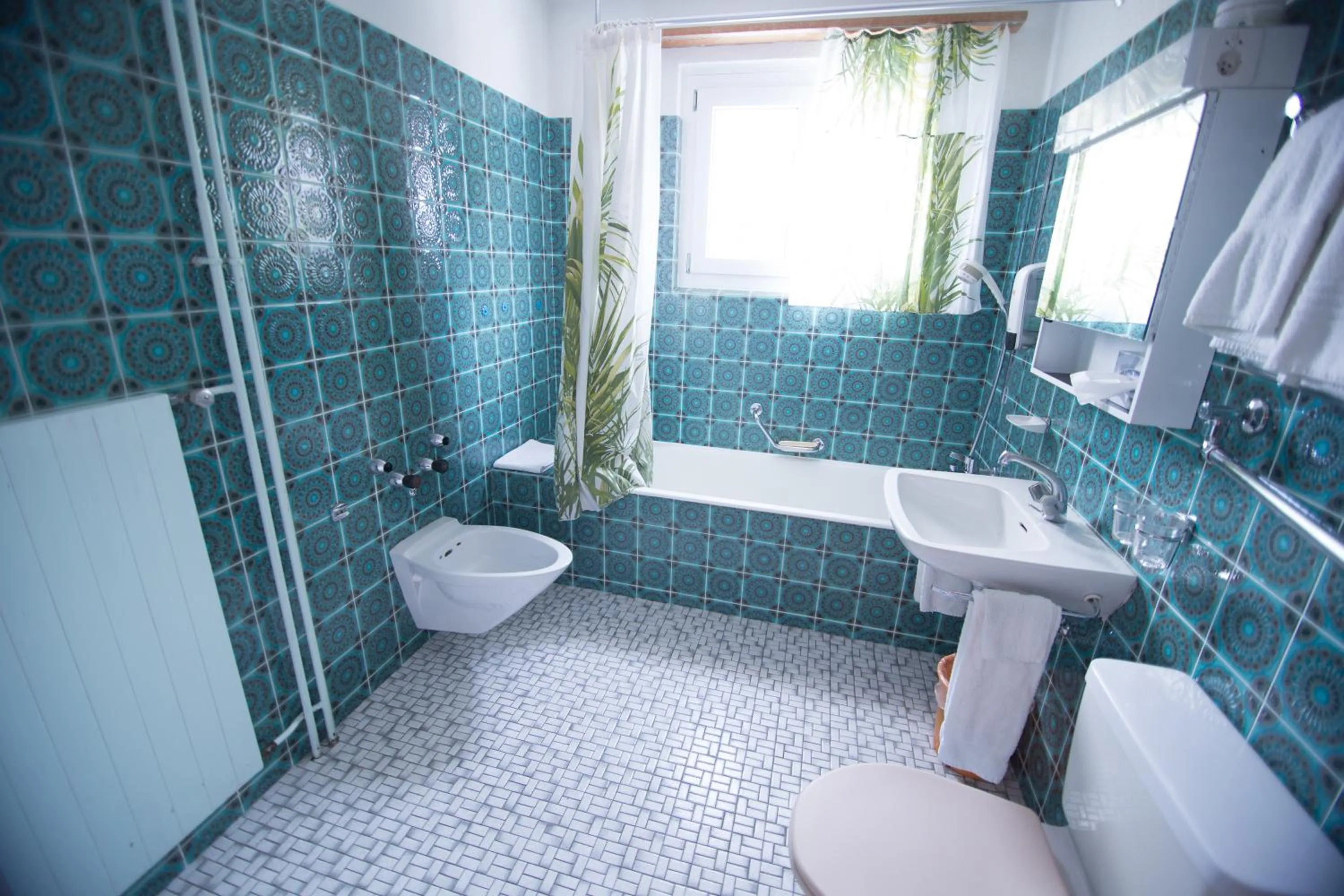 Shower in Hotel Hold