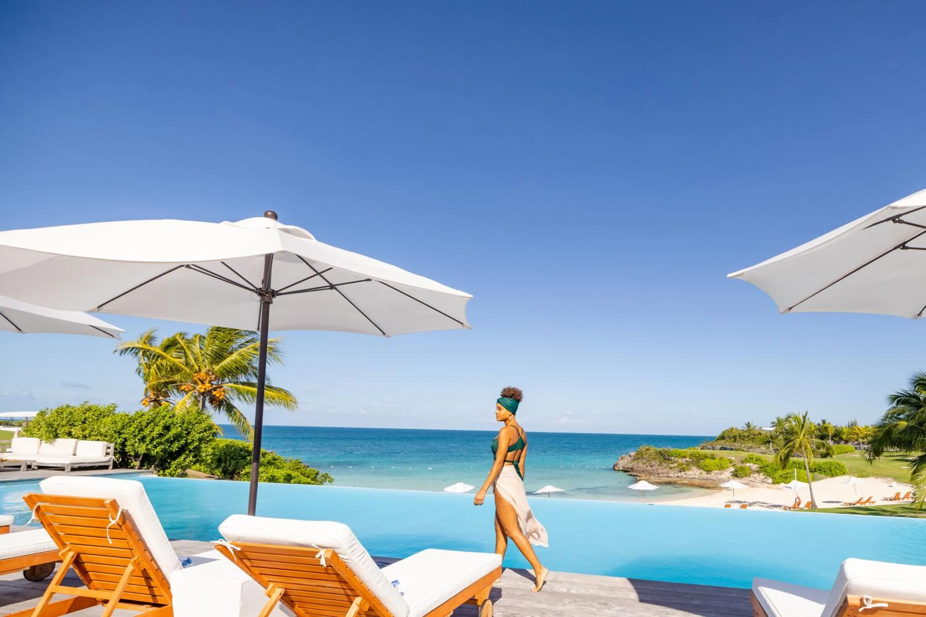 Swimming pool in The Cove Eleuthera