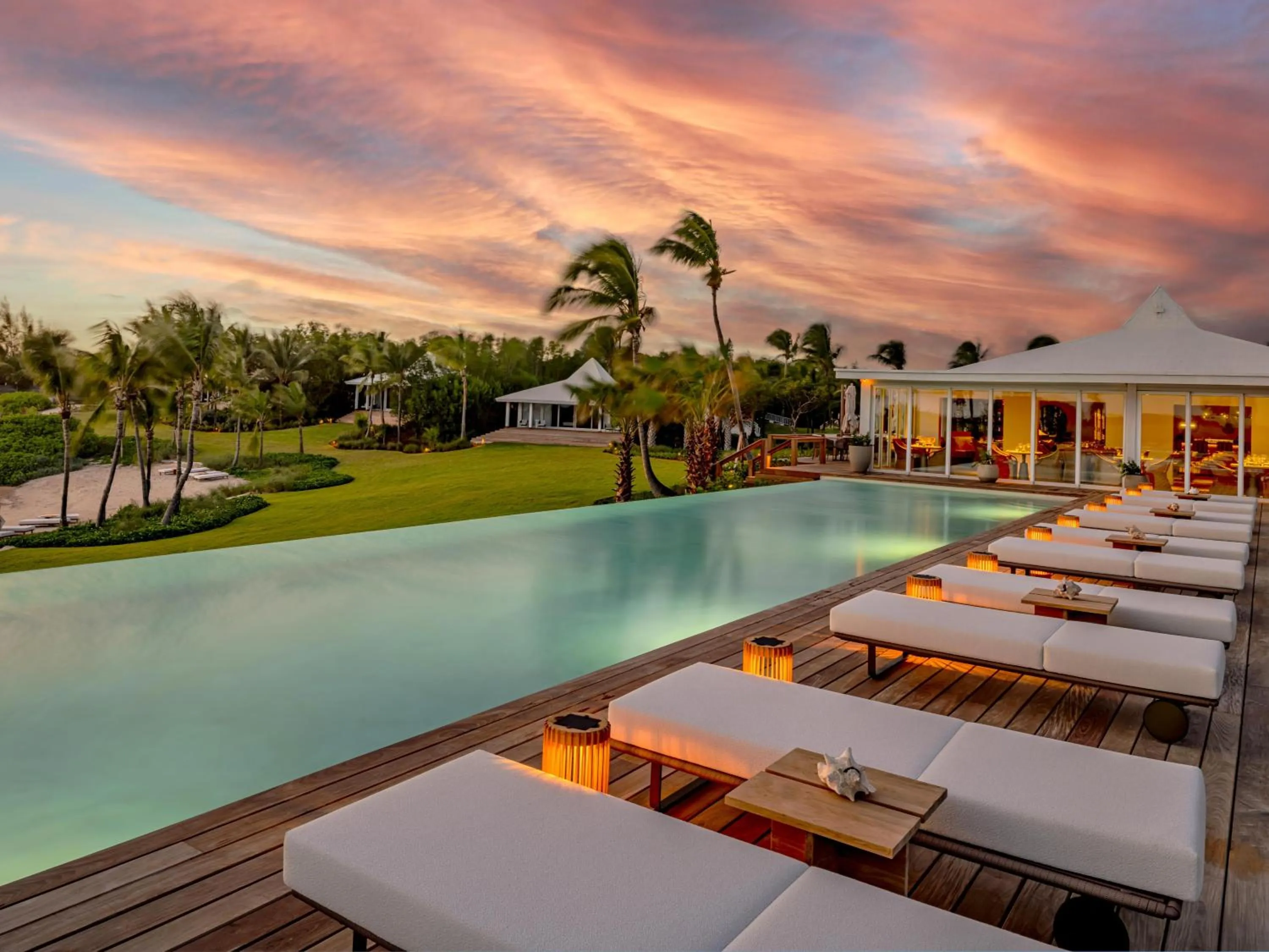 Swimming pool in The Cove Eleuthera