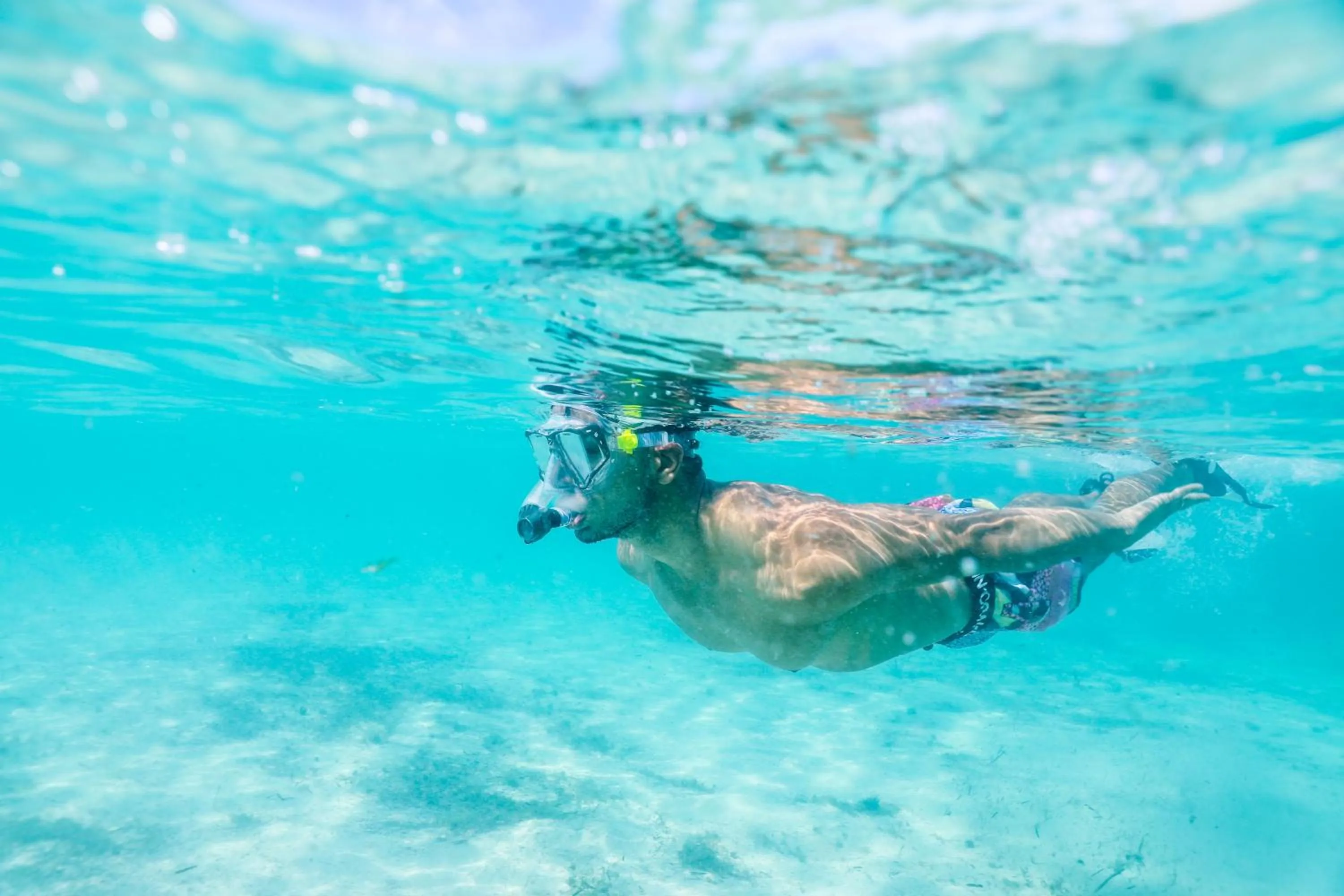 Snorkeling in The Cove Eleuthera