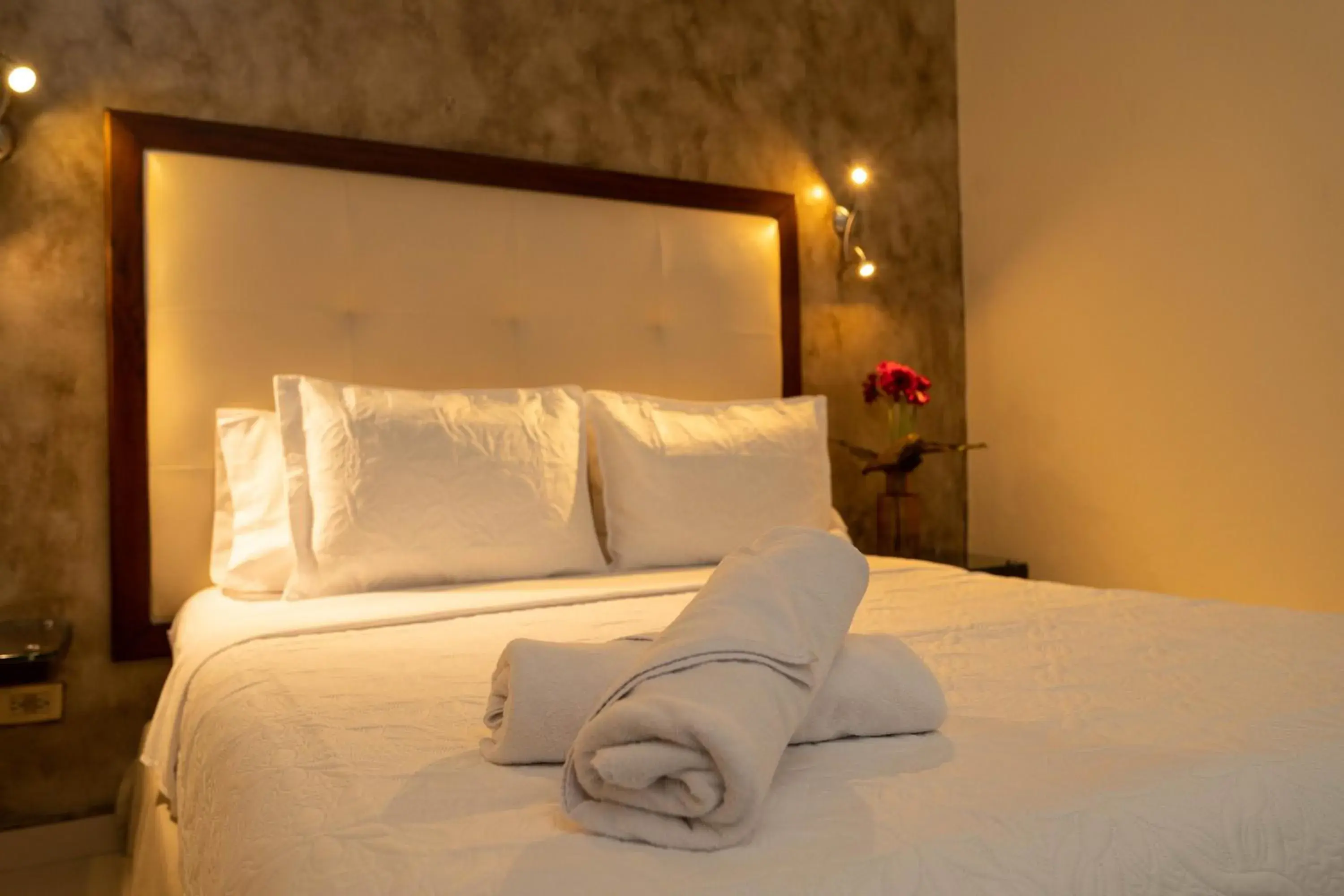 Bed in Hotel Virrey Cartagena Bed in Hotel Virrey Cartagena