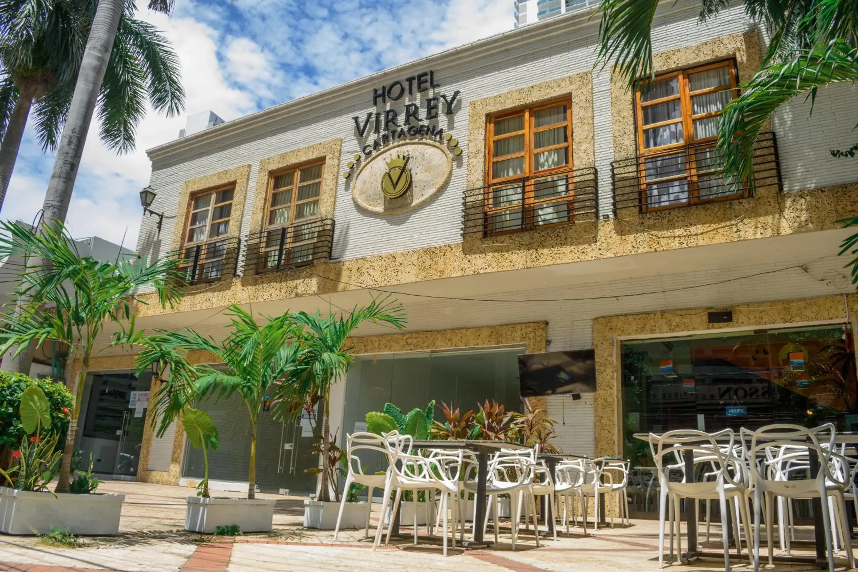 Property building in Hotel Virrey Cartagena Property building in Hotel Virrey Cartagena