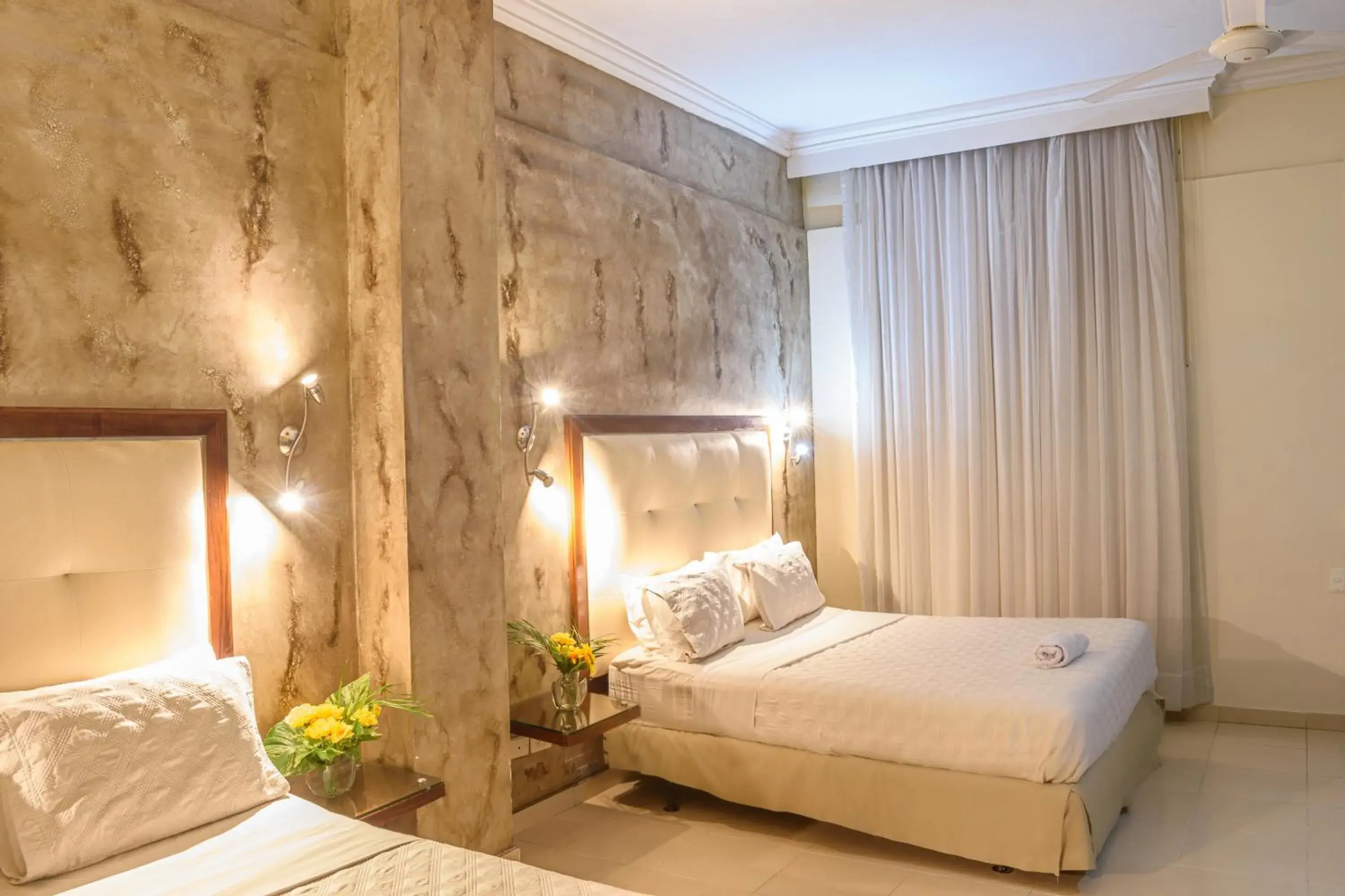 Bed in Hotel Virrey Cartagena Bed in Hotel Virrey Cartagena