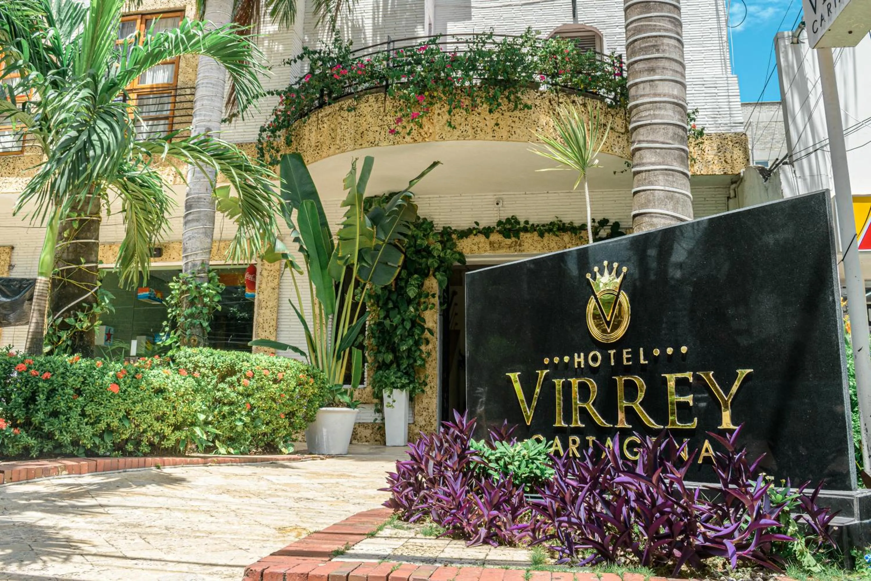 Property building in Hotel Virrey Cartagena