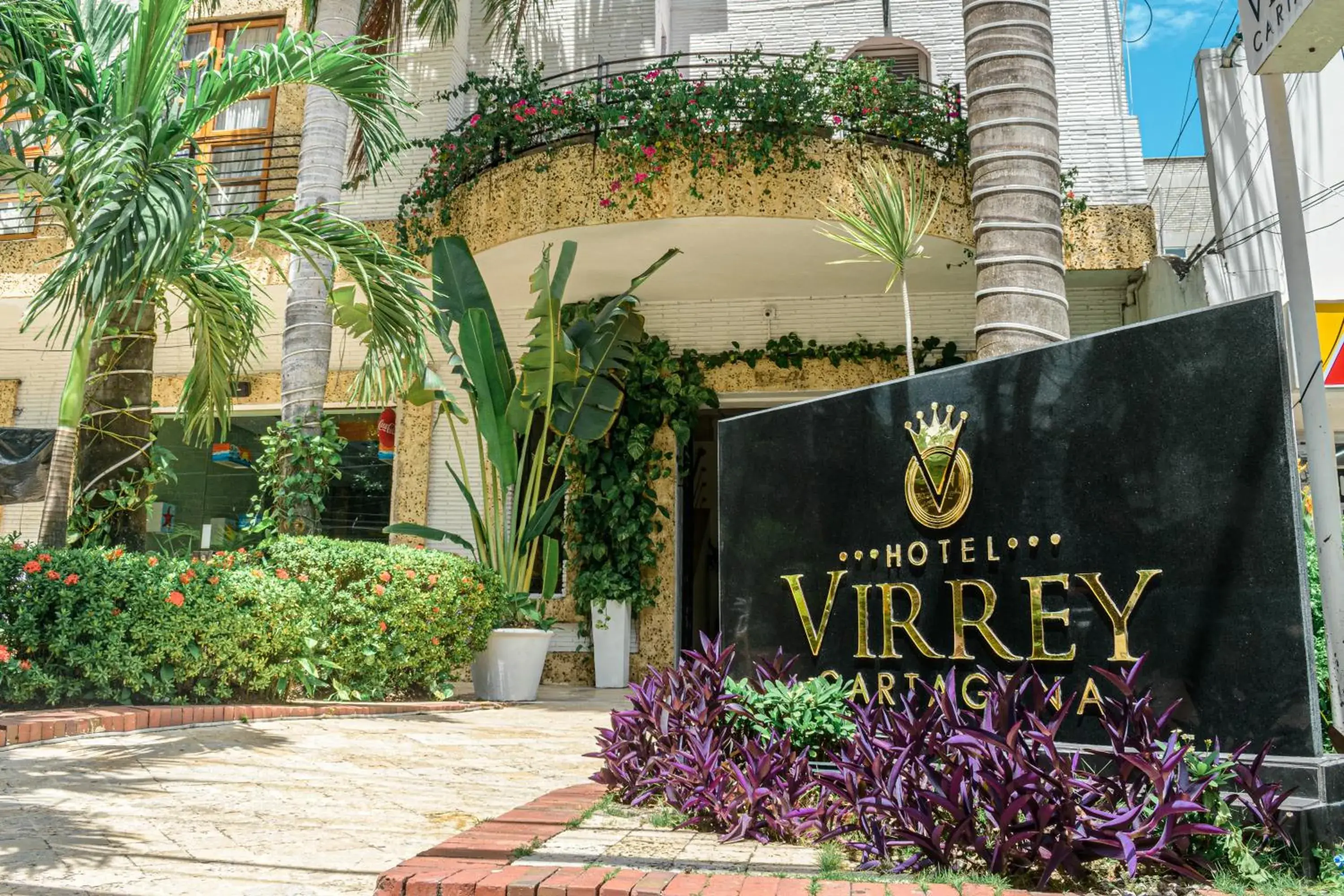 Property building in Hotel Virrey Cartagena Property building in Hotel Virrey Cartagena
